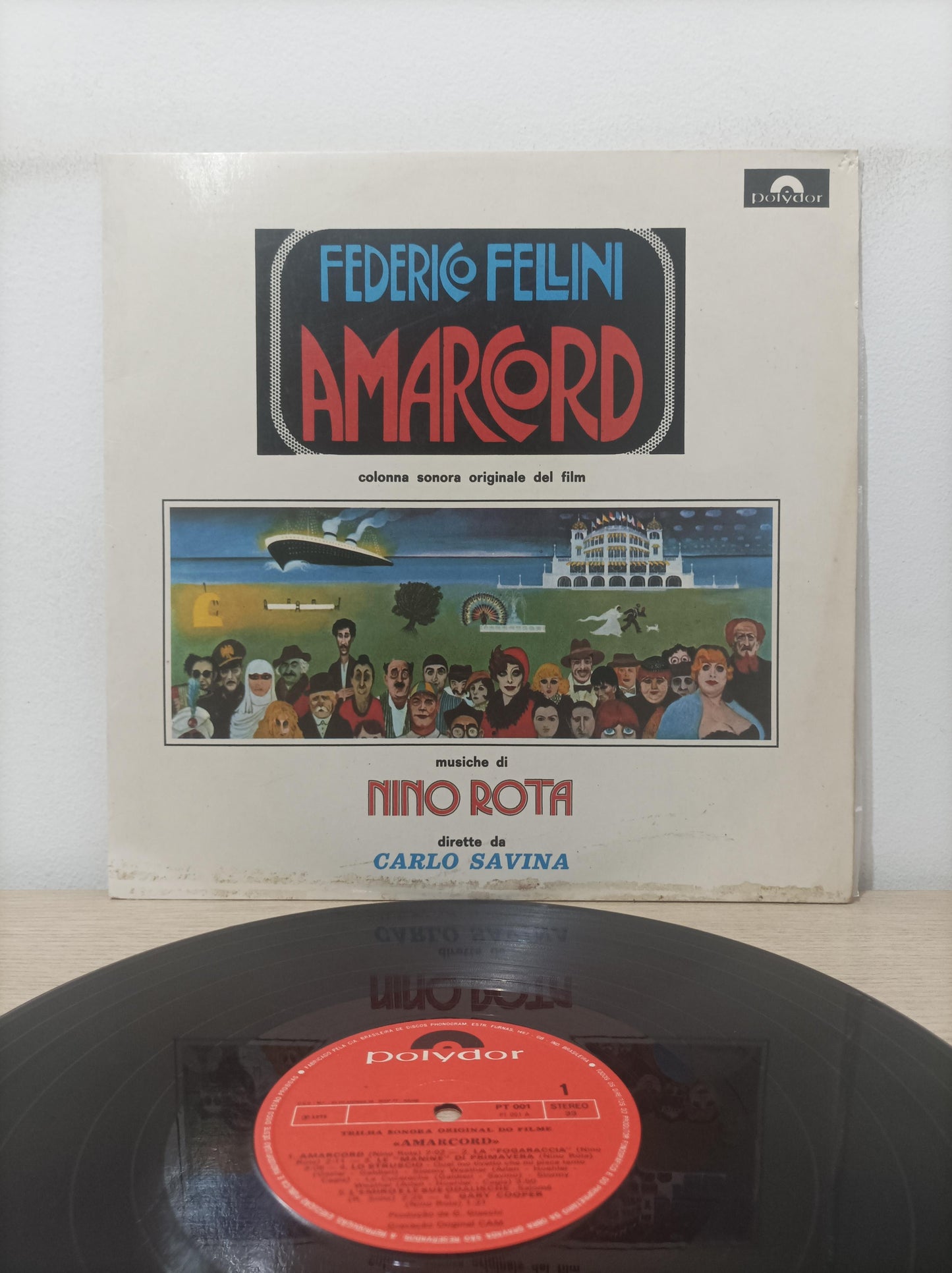 Lp Vinil Federico Felini Amarcord