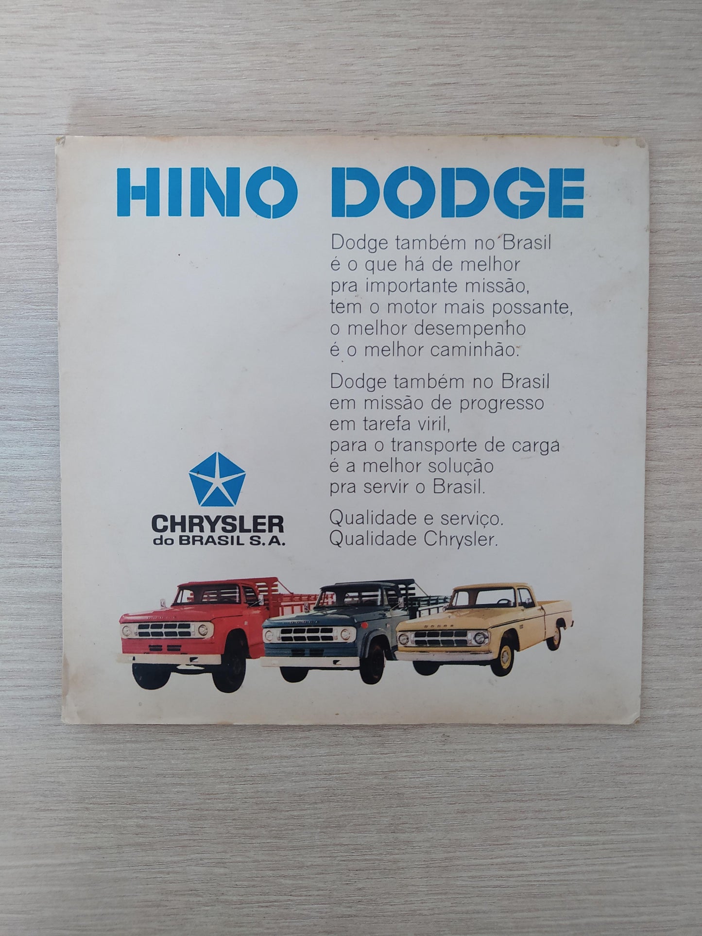 Vinil Compacto Viva O Dodge '69