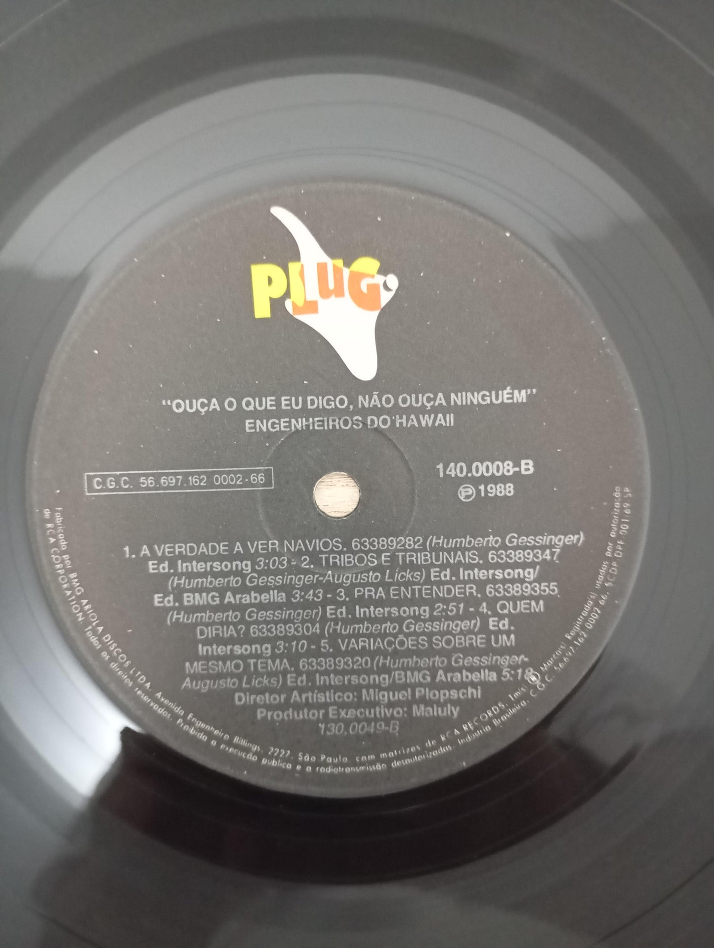 Lp Vinil Engenheiros Do Hawaii Ouça O Que Eu Digo
