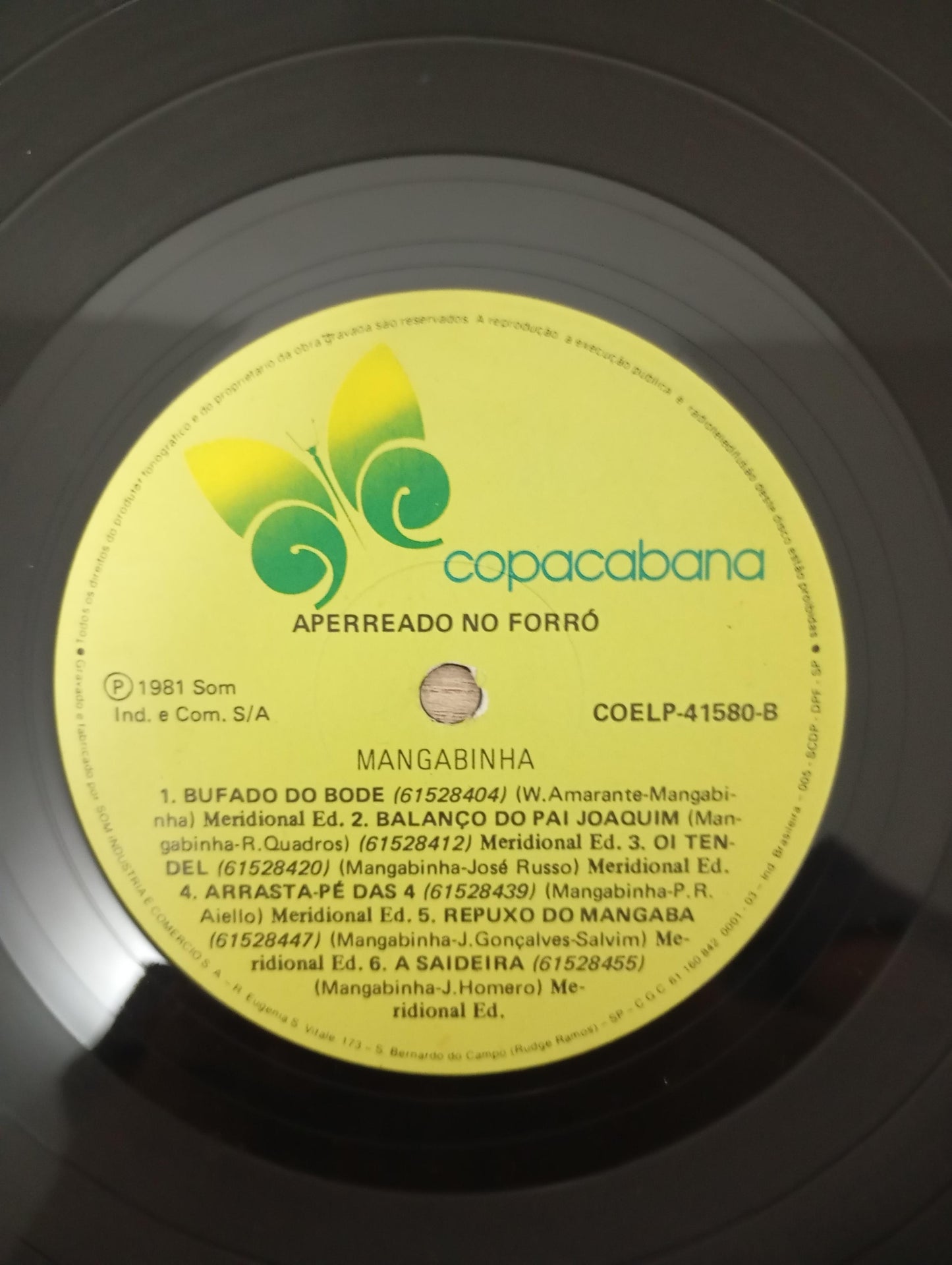 Lp Vinil Mangabinha Aperreado No Forró