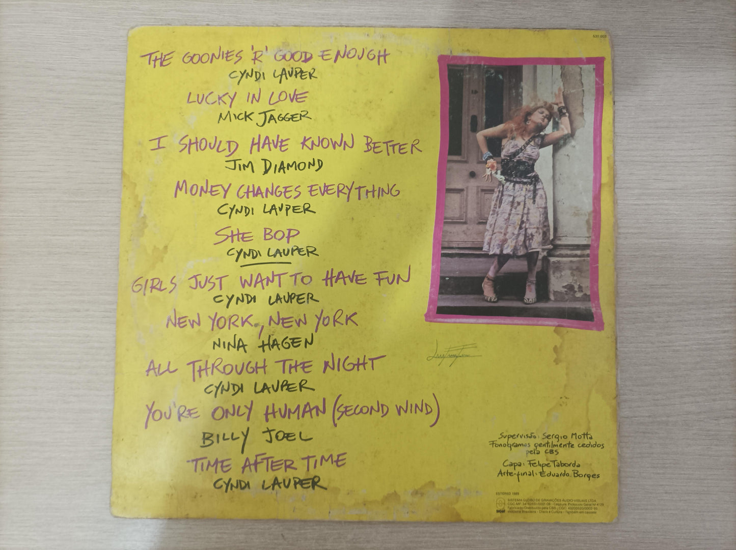 Lp Vinil Cyndi Lauper & Friends