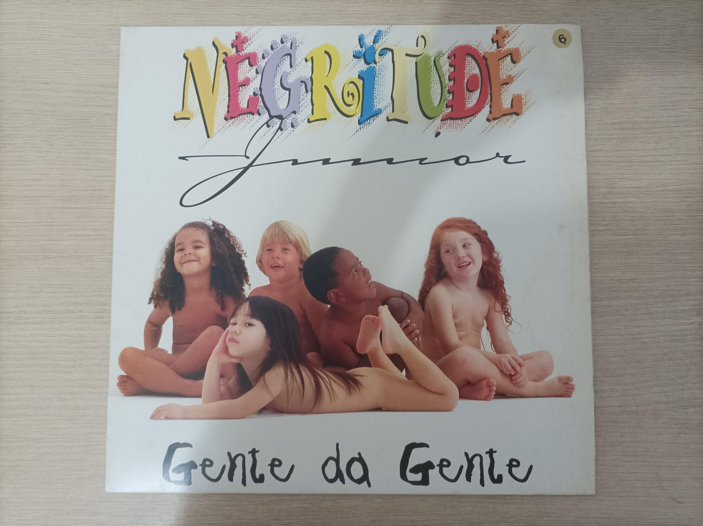 Lp Vinil Negritude Junior Gente Da Gente Com Encarte