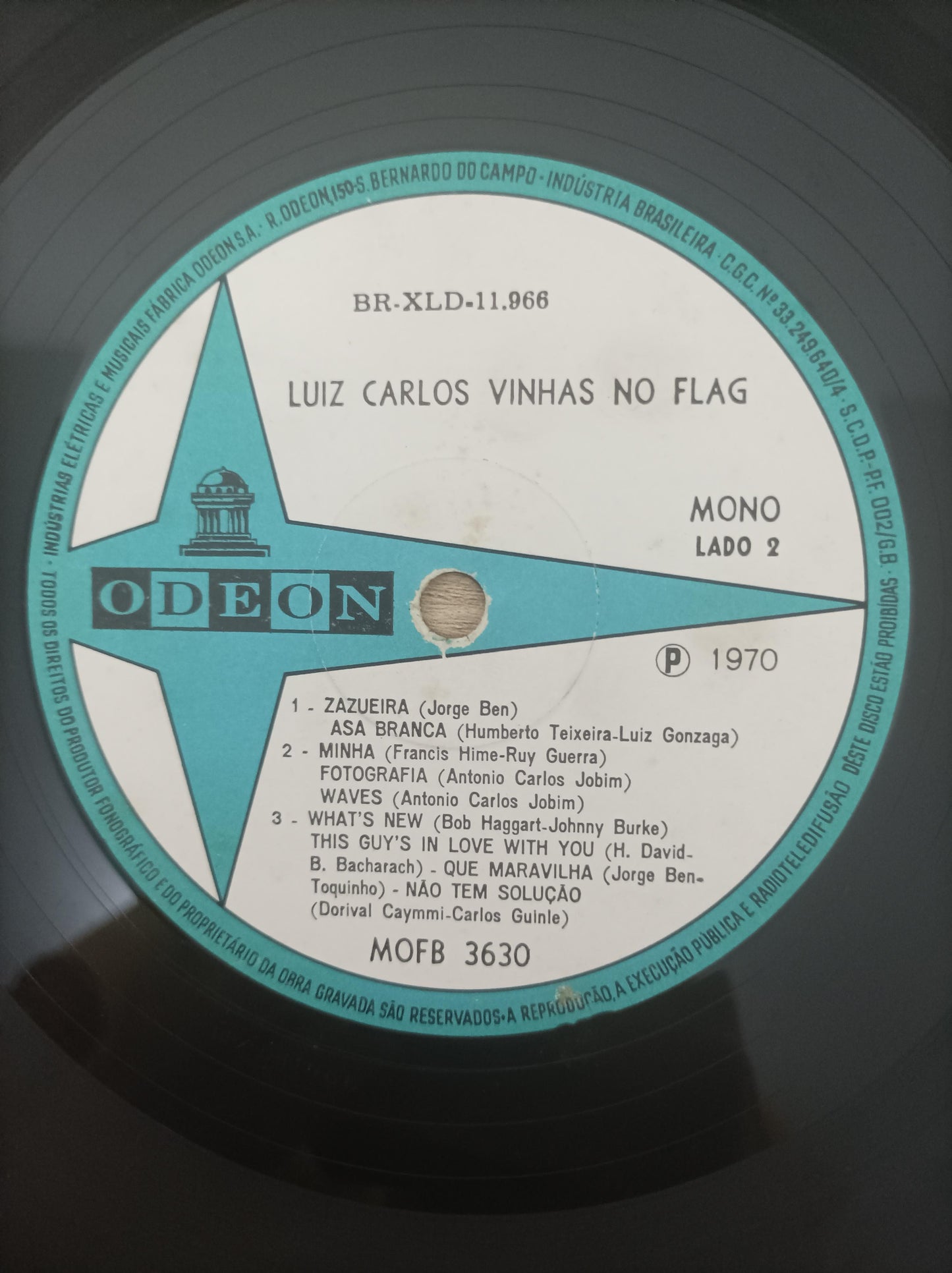Lp Vinil Luiz Carlos Vinhas No Flag