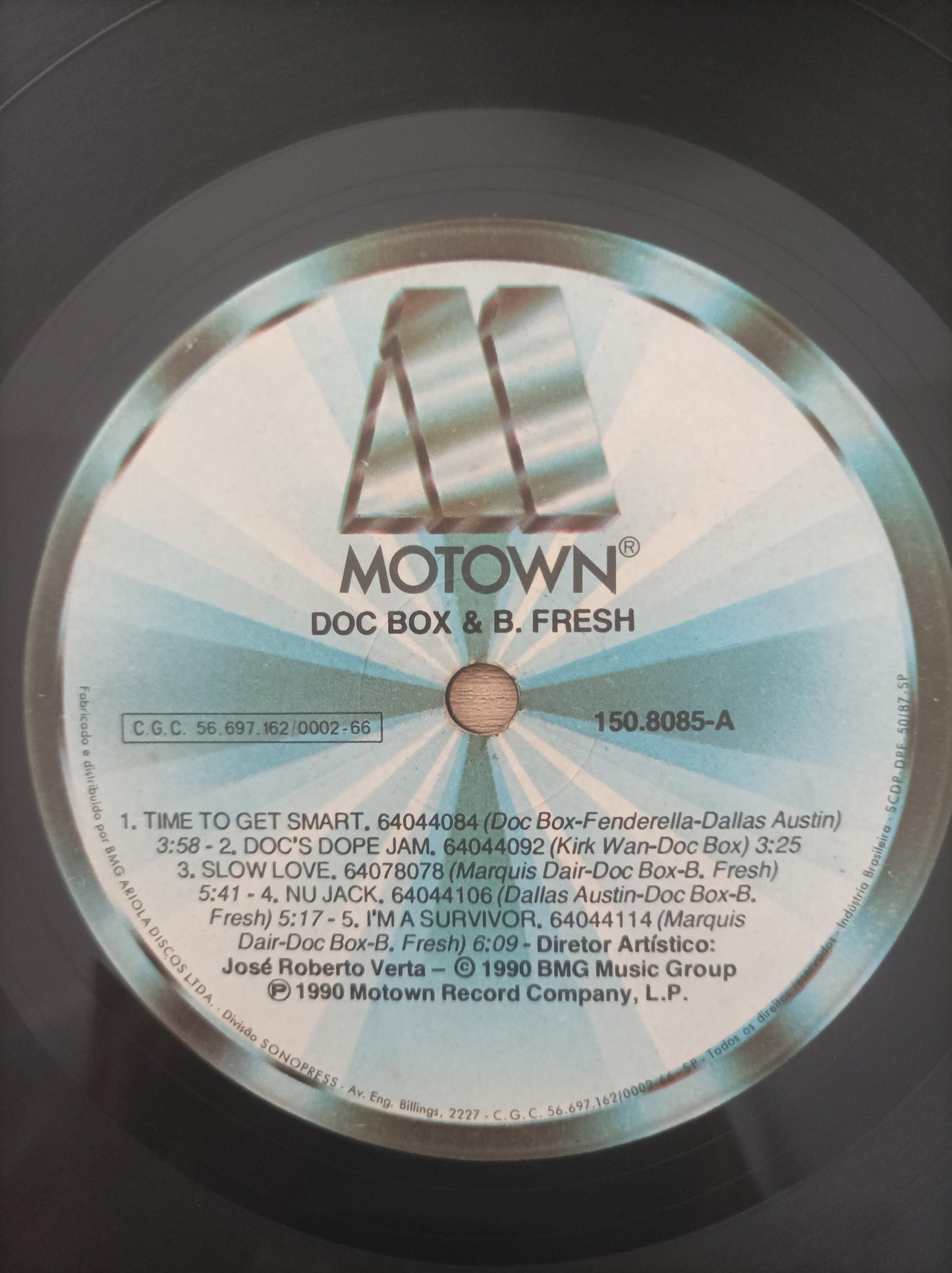 Lp Vinil Doc Box & B. Fresh 1990