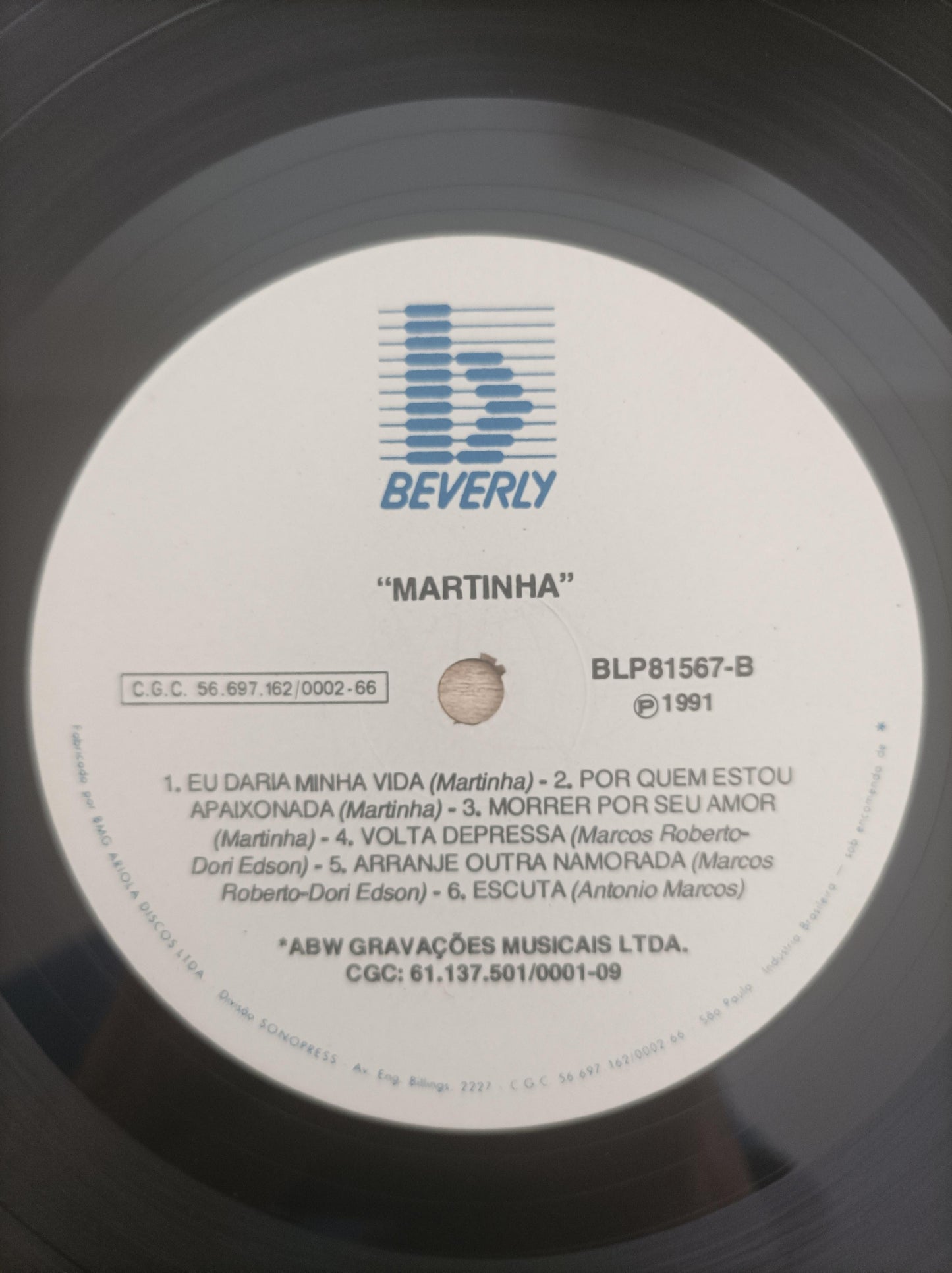 Lp Vinil Martinha None