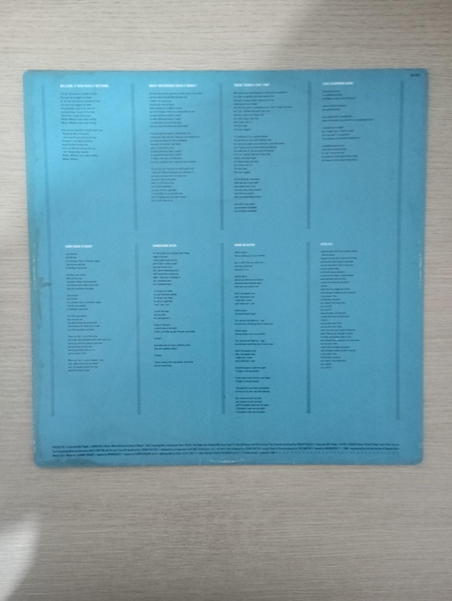 Disco Vinil Hatful Of Hollow The Smiths Capa Dupla C Encarte