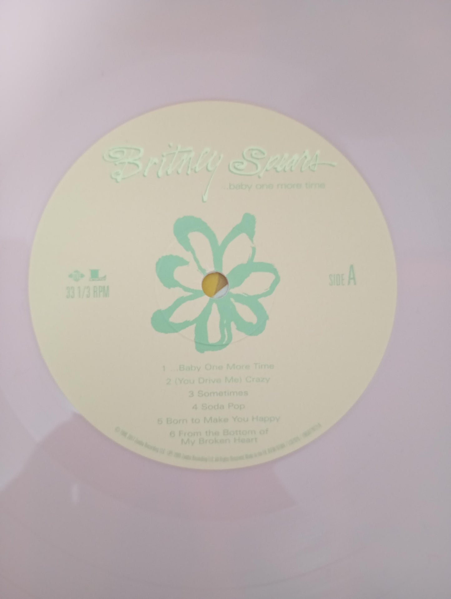 Lp Vinil Britney Spears Baby One More Time Imp Europe Pink