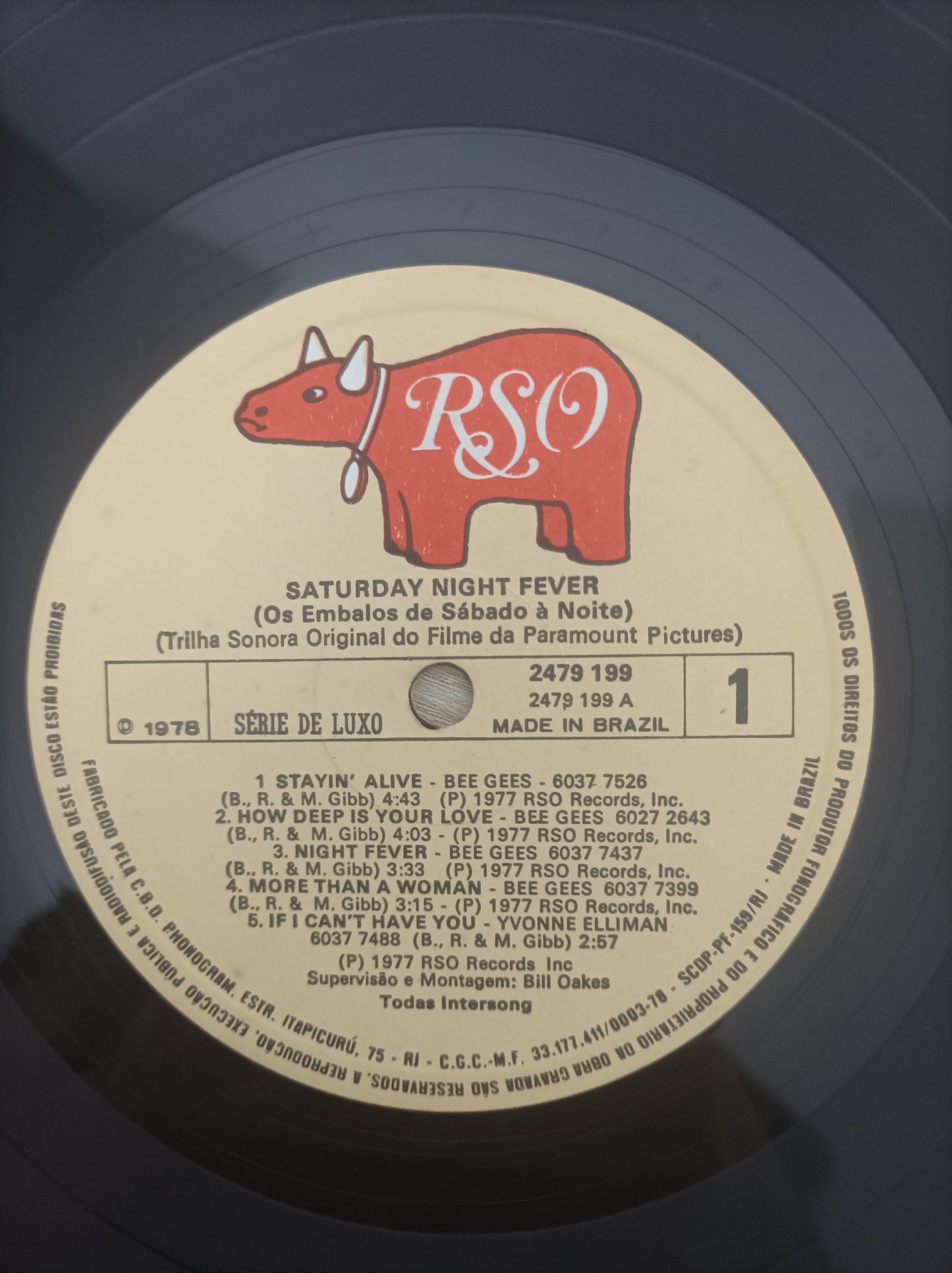 Lp Vinil Bee Gees Saturday Fever Embalos Noite Duplo Encarte