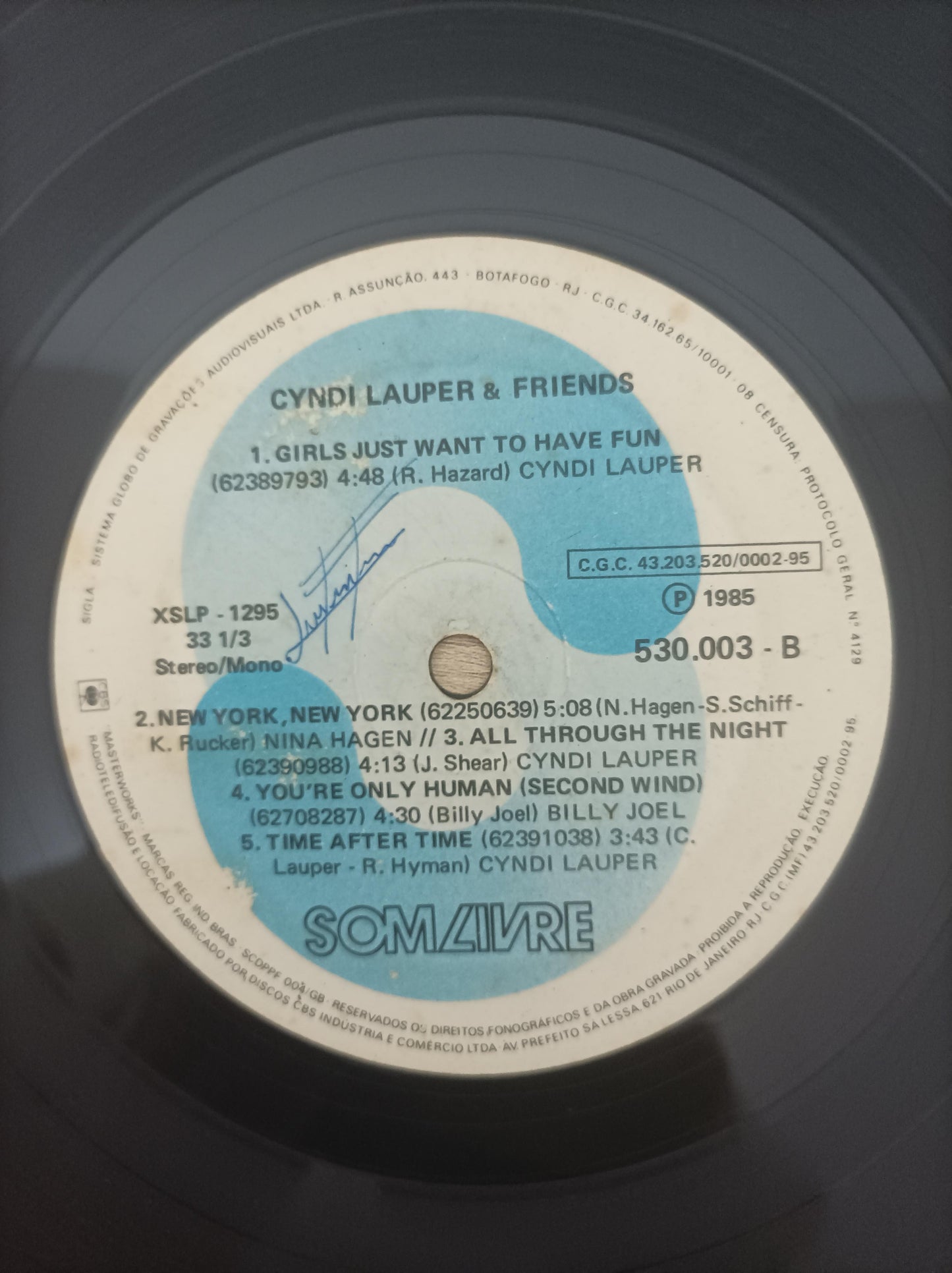 Lp Vinil Cyndi Lauper & Friends