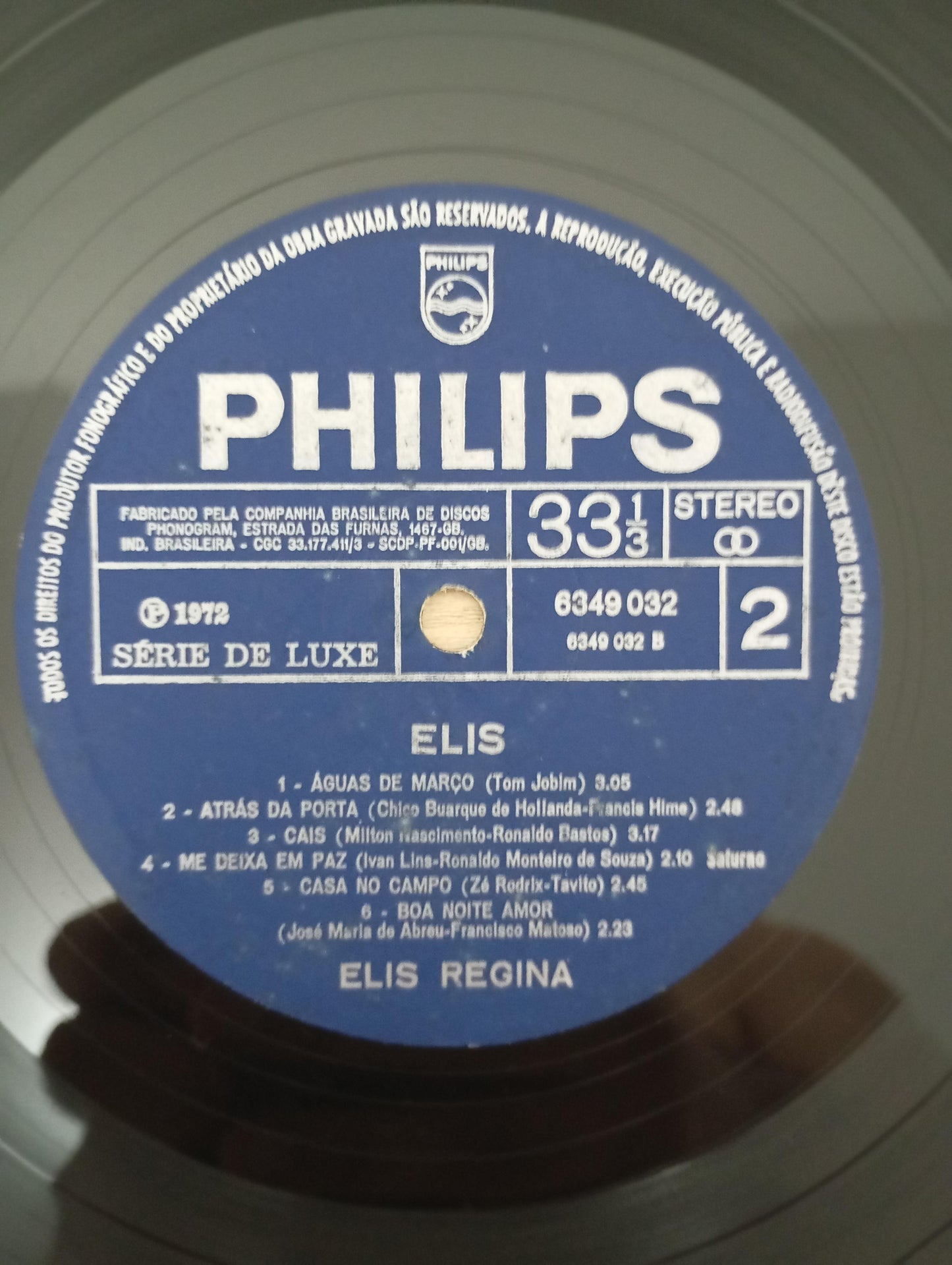 Lp Vinil Elis Regina 1972 Capa Dupla