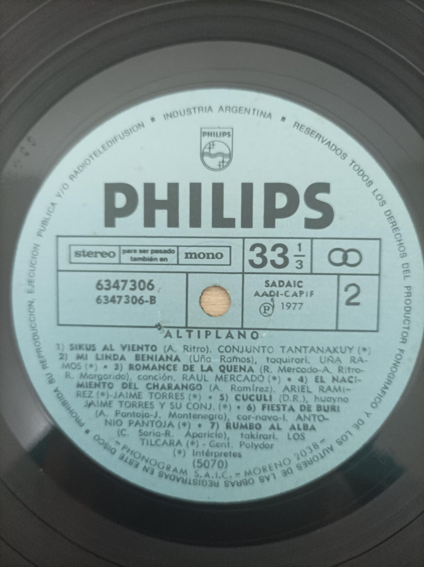 Lp Vinil Jaime Torres Y Su Conjunto Altiplano Importado