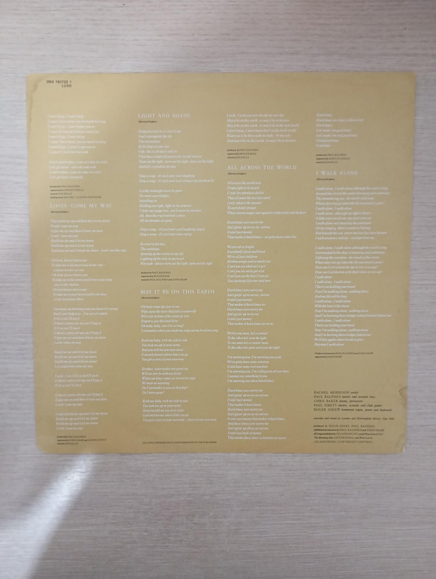 Lp Vinil Bliss Loveprayer Com Encarte