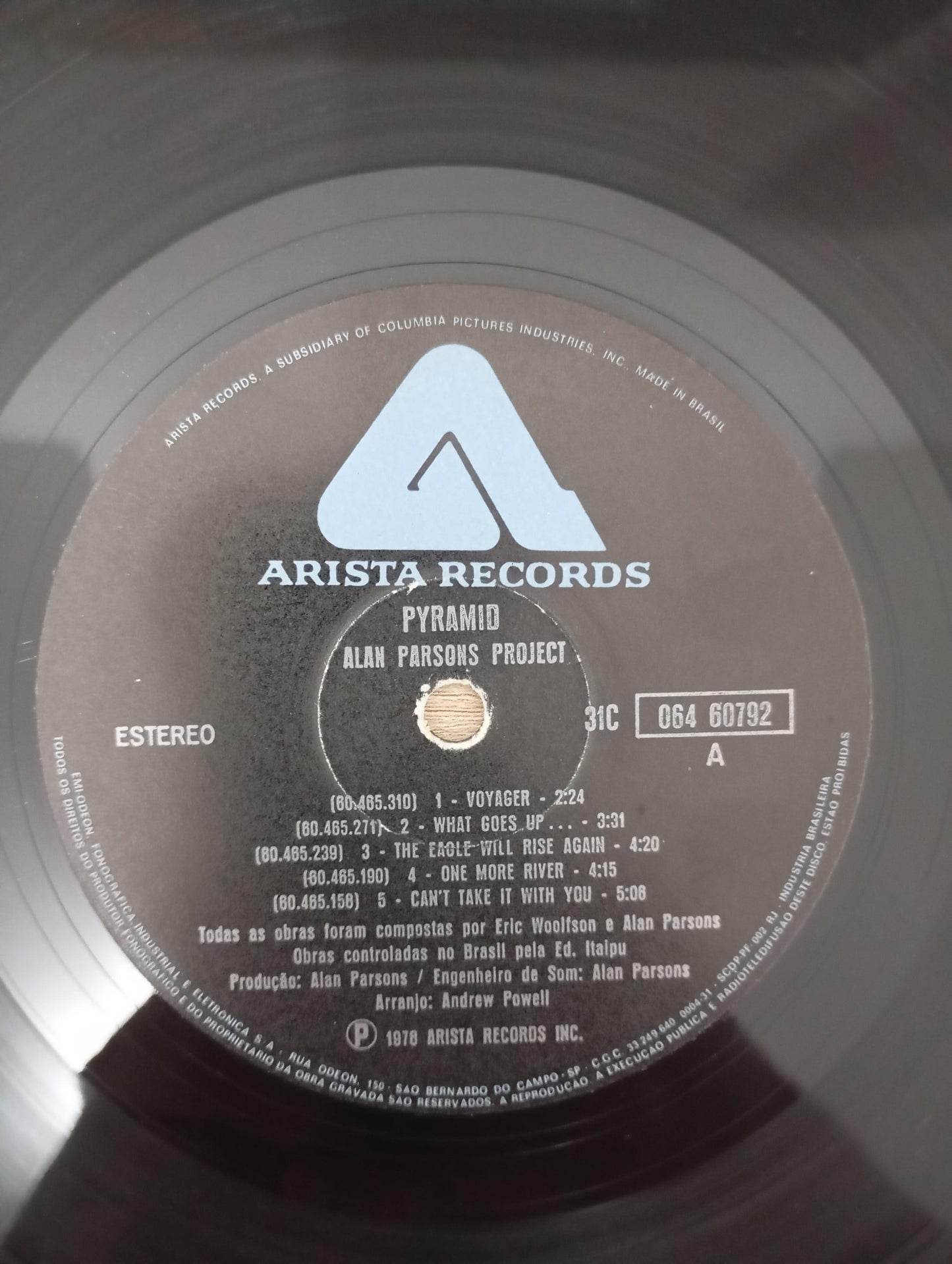 Lp Vinil The Alan Parsons Project Pyramid