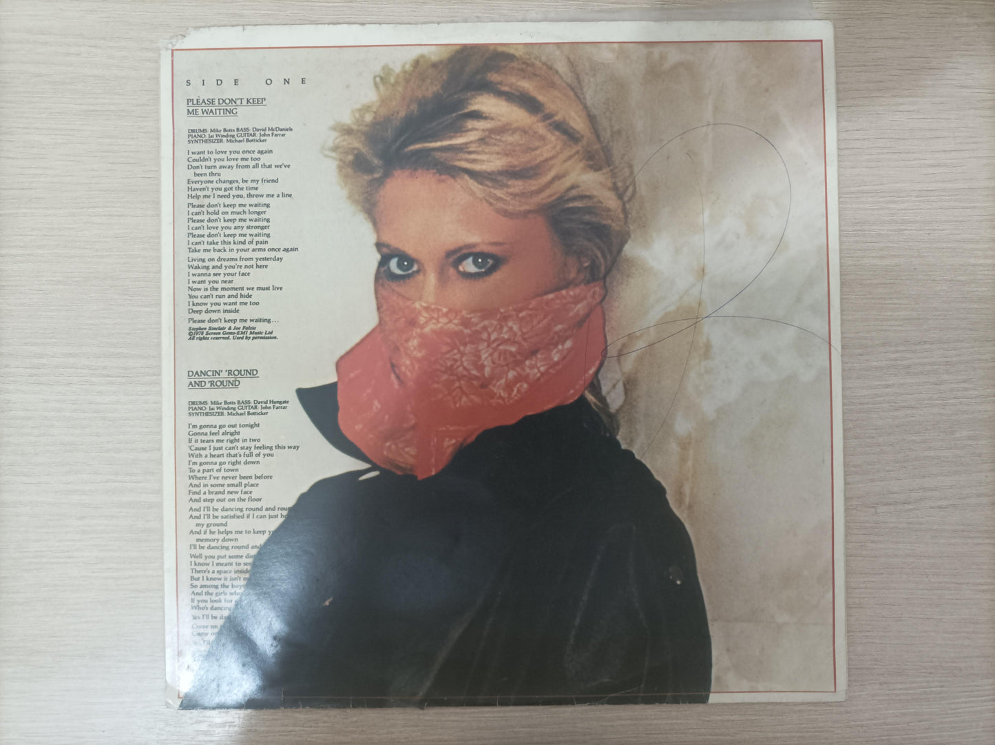 Disco Vinil Totally Hot Olivia Newton-John Com Encarte A