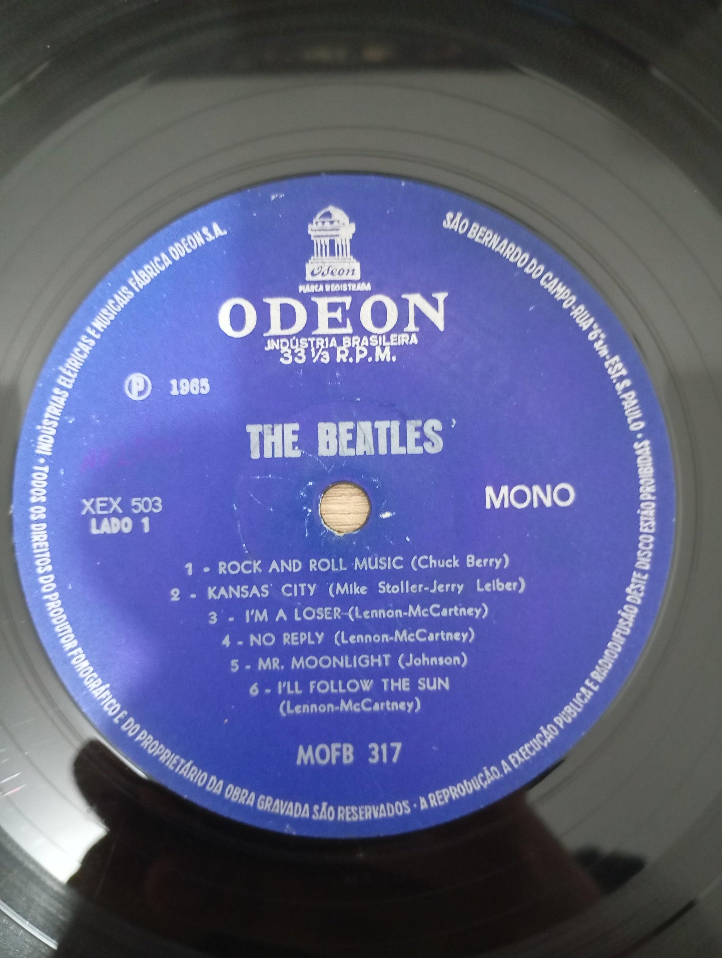 Lp Vinil The Beatles 1965