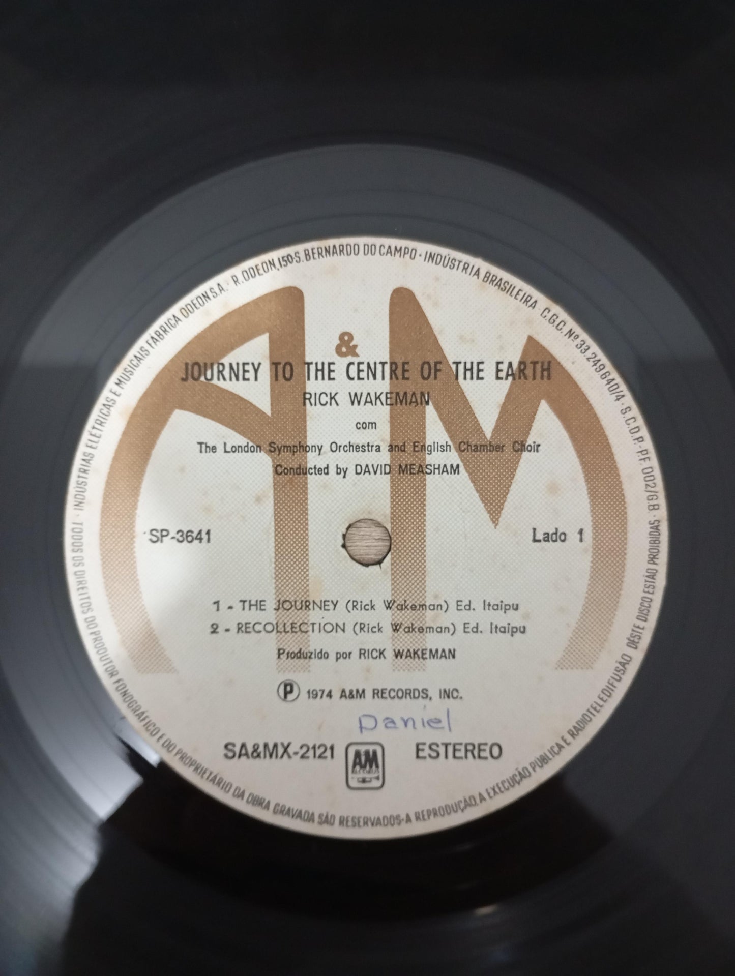 Disco Vinil Journey To The Centre Of The Earth Rick Wakeman