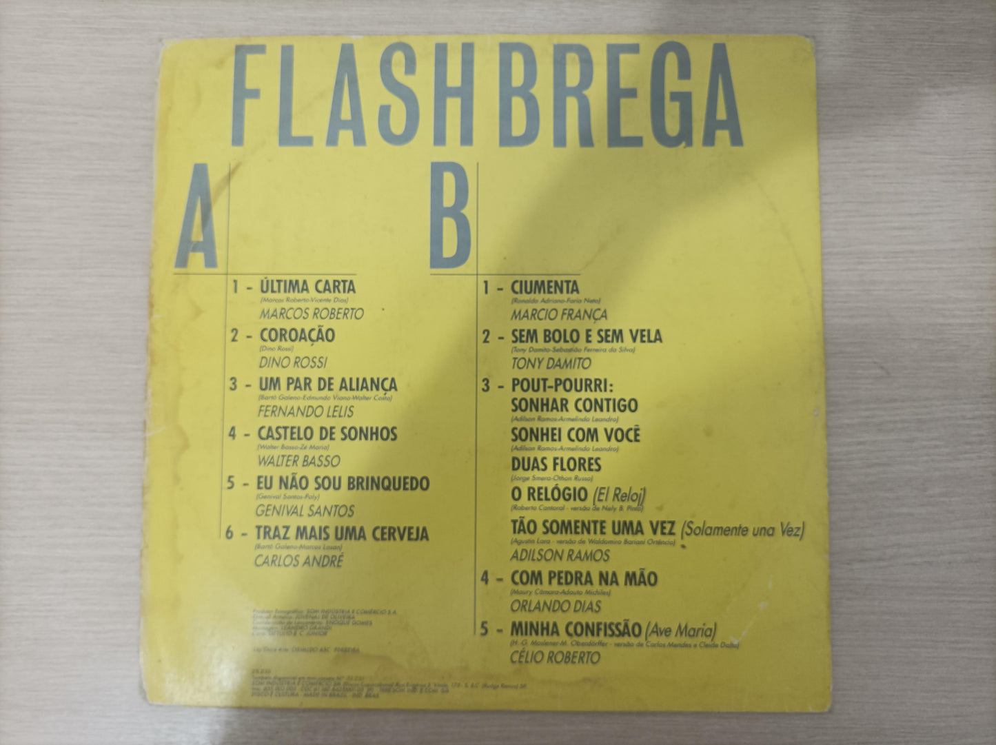 Lp Vinil Flash Brega