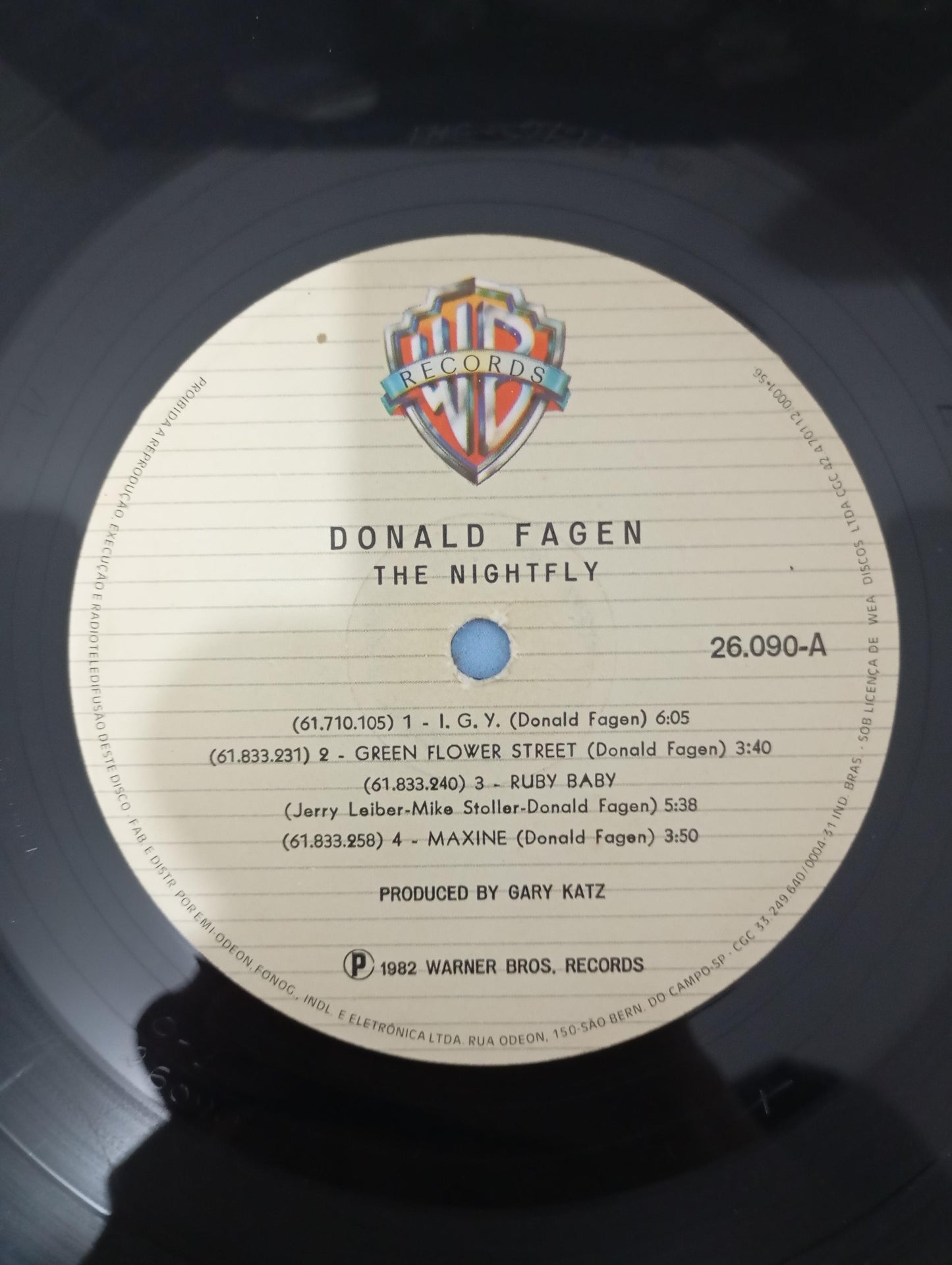Lp Vinil Donald Fagen The Nightfly Com Encarte