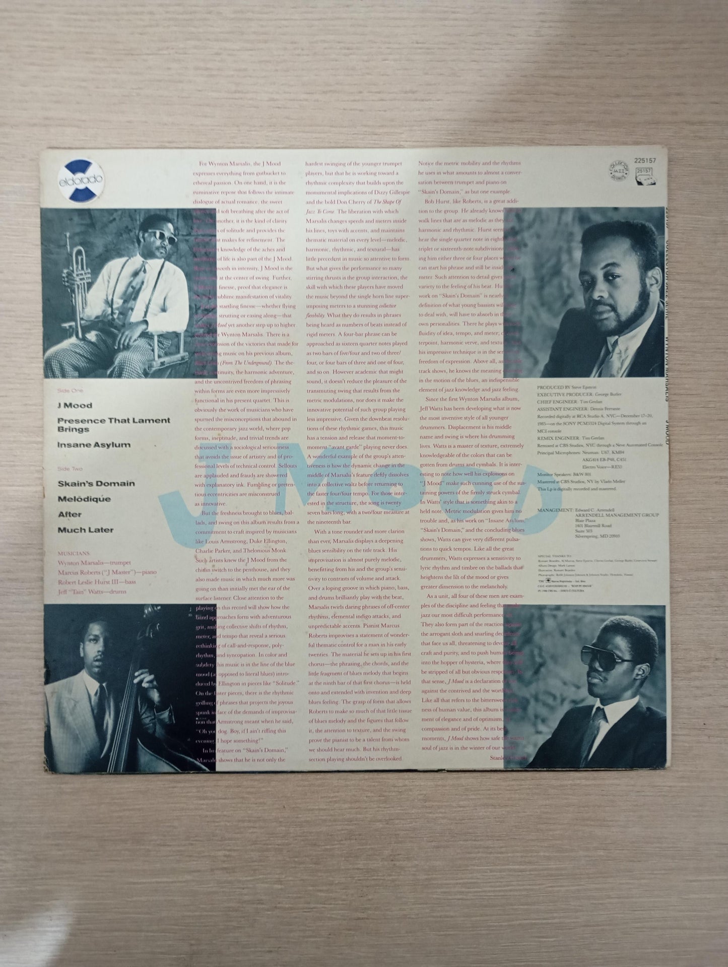 Lp Vinil Wynton Marsalis J Mood