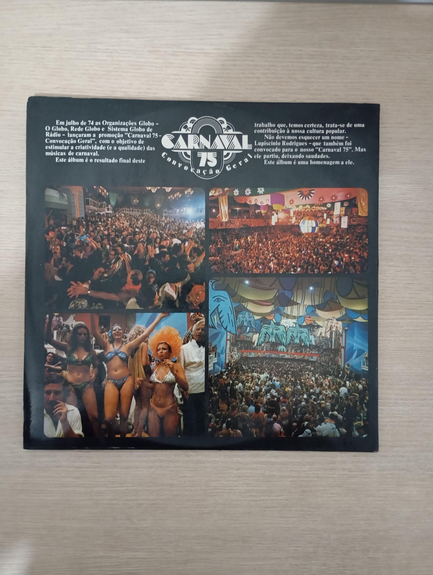 Lp Vinil Carnaval 75 Convocação Geral Duplo Com Encarte