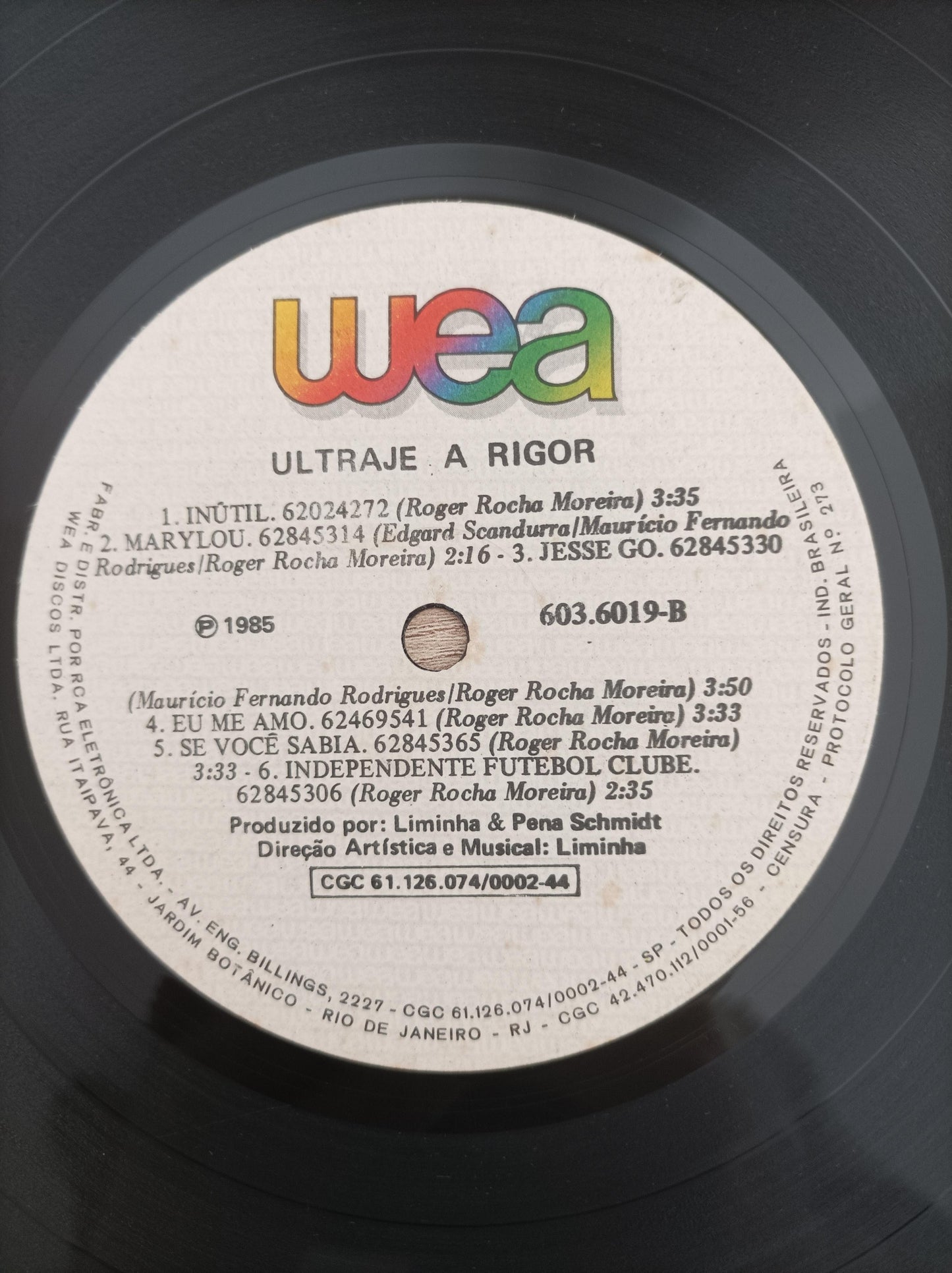 Lp Vinil Ultraje A Rigor Nós Vamos Invadir Sua Praia