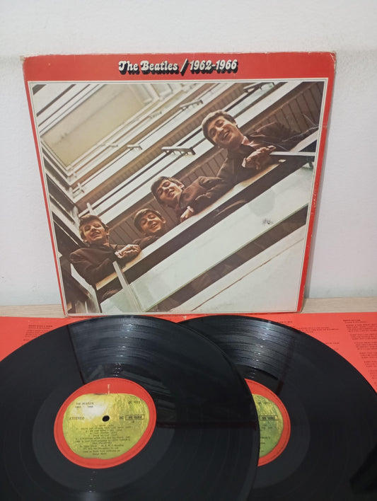 Lp Vinil The Beatles 1962-1966 Duplo Com Encartes