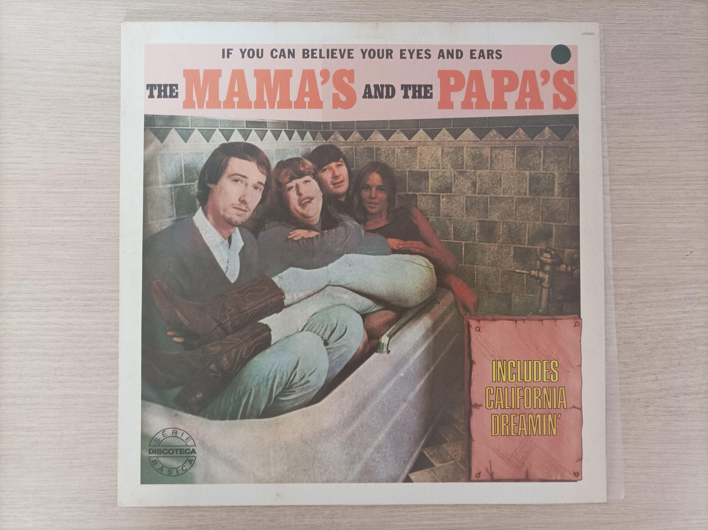 Lp Vinil Mamas & The Papas If You Believe Your Eyes And Ears