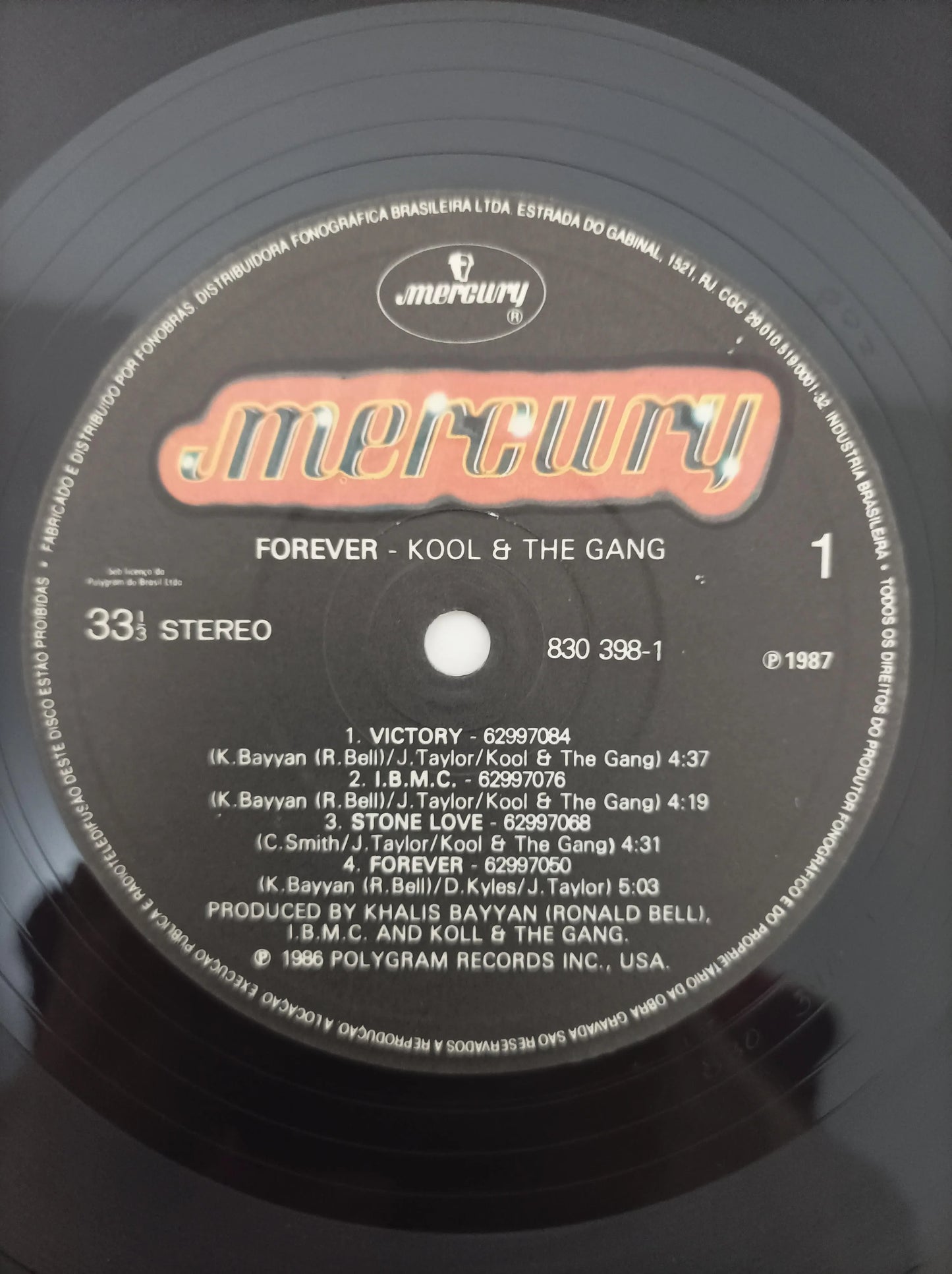 Lp Vinil Kool & The Gang Forever Com Encarte