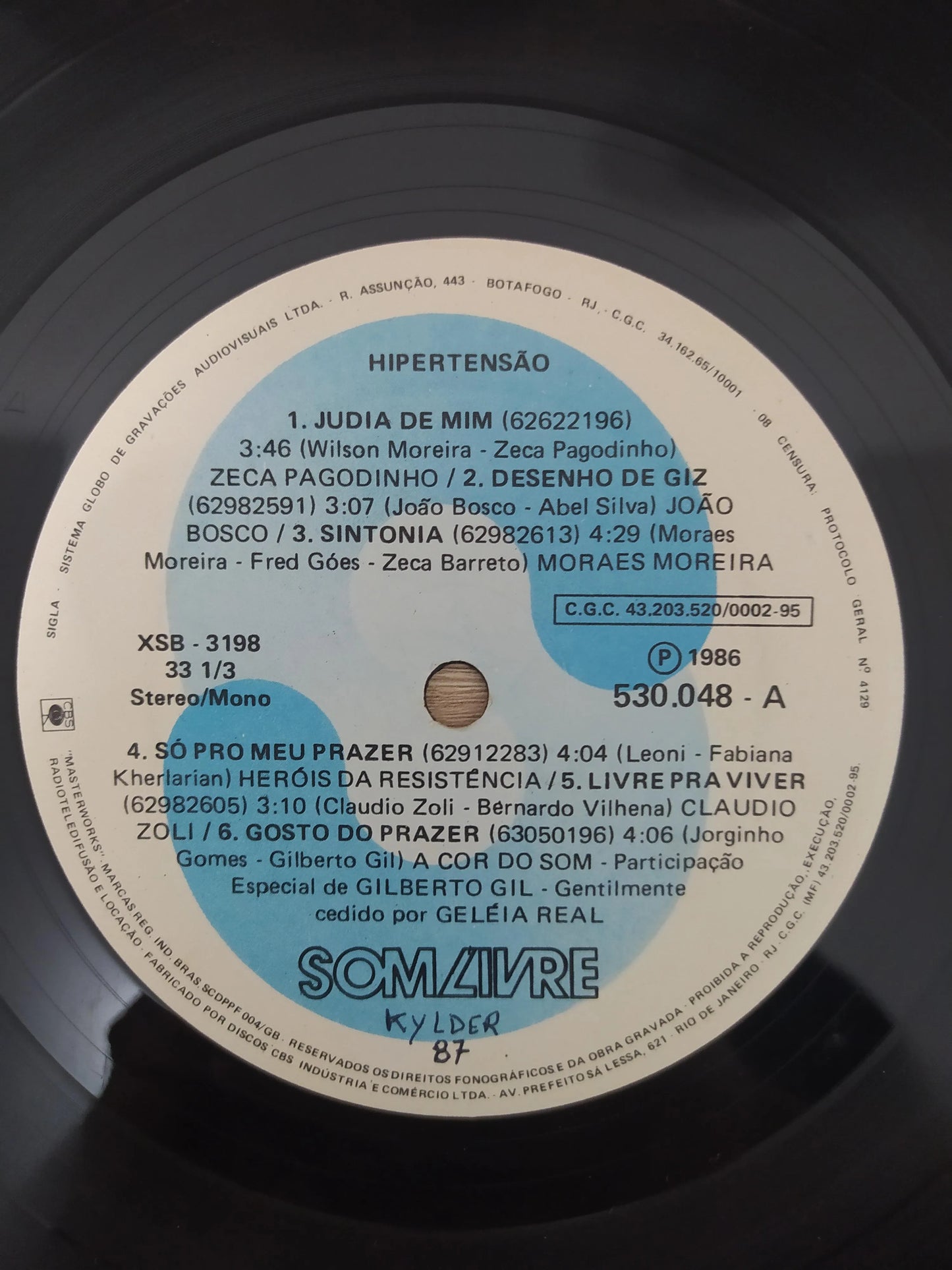 Lp Vinil Hipertensão Nacional