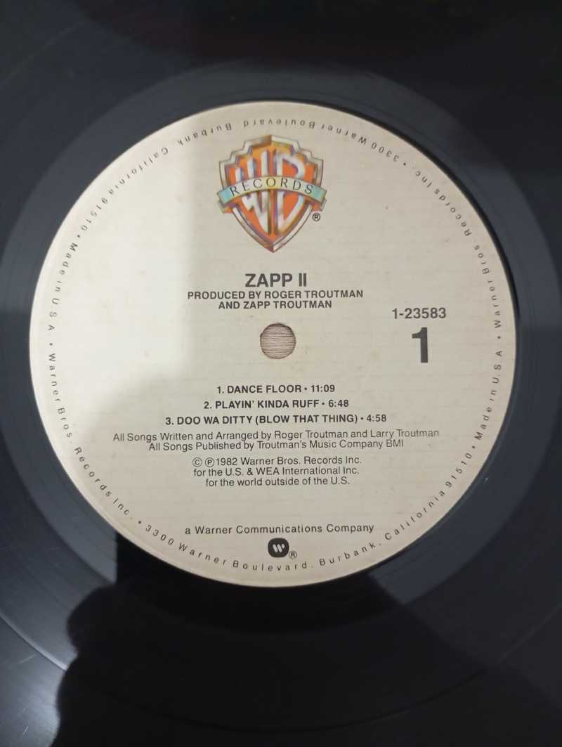 Lp Vinil Zapp II Importado