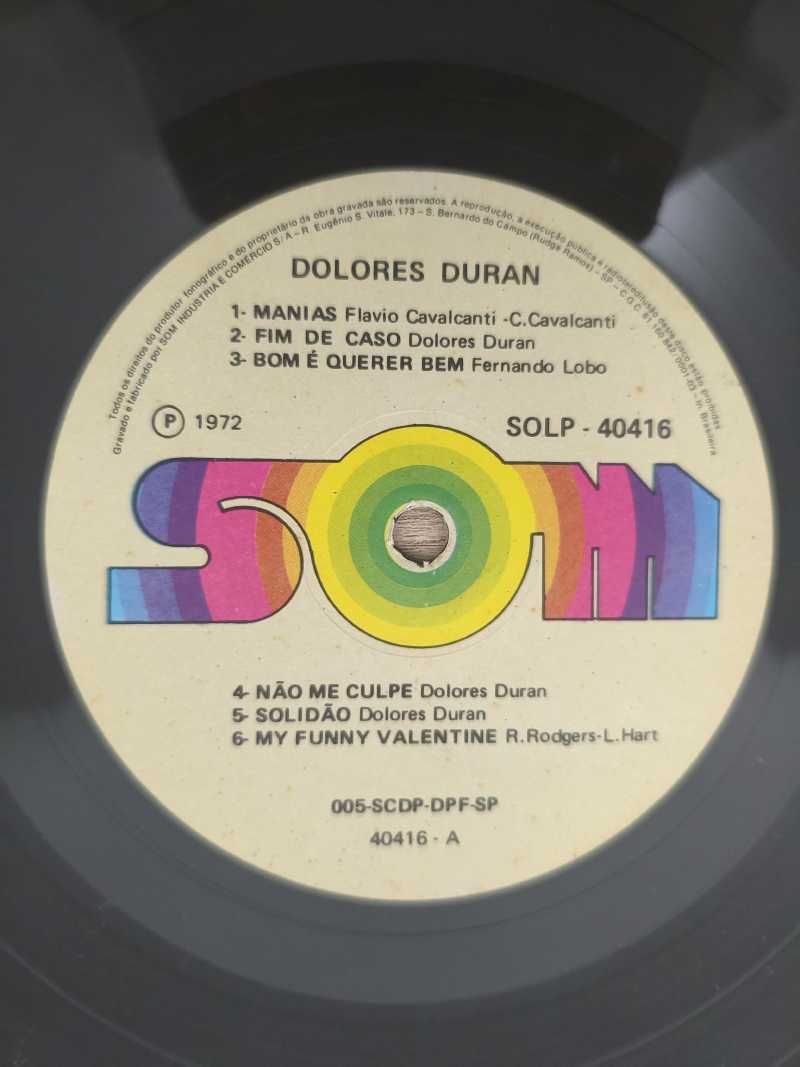Lp Vinil Dolores Duran Nº 2