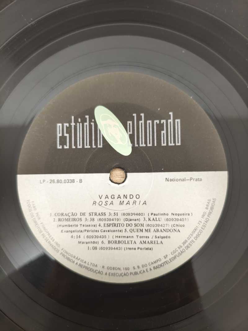 Lp Vinil Rosa Maria Vagando