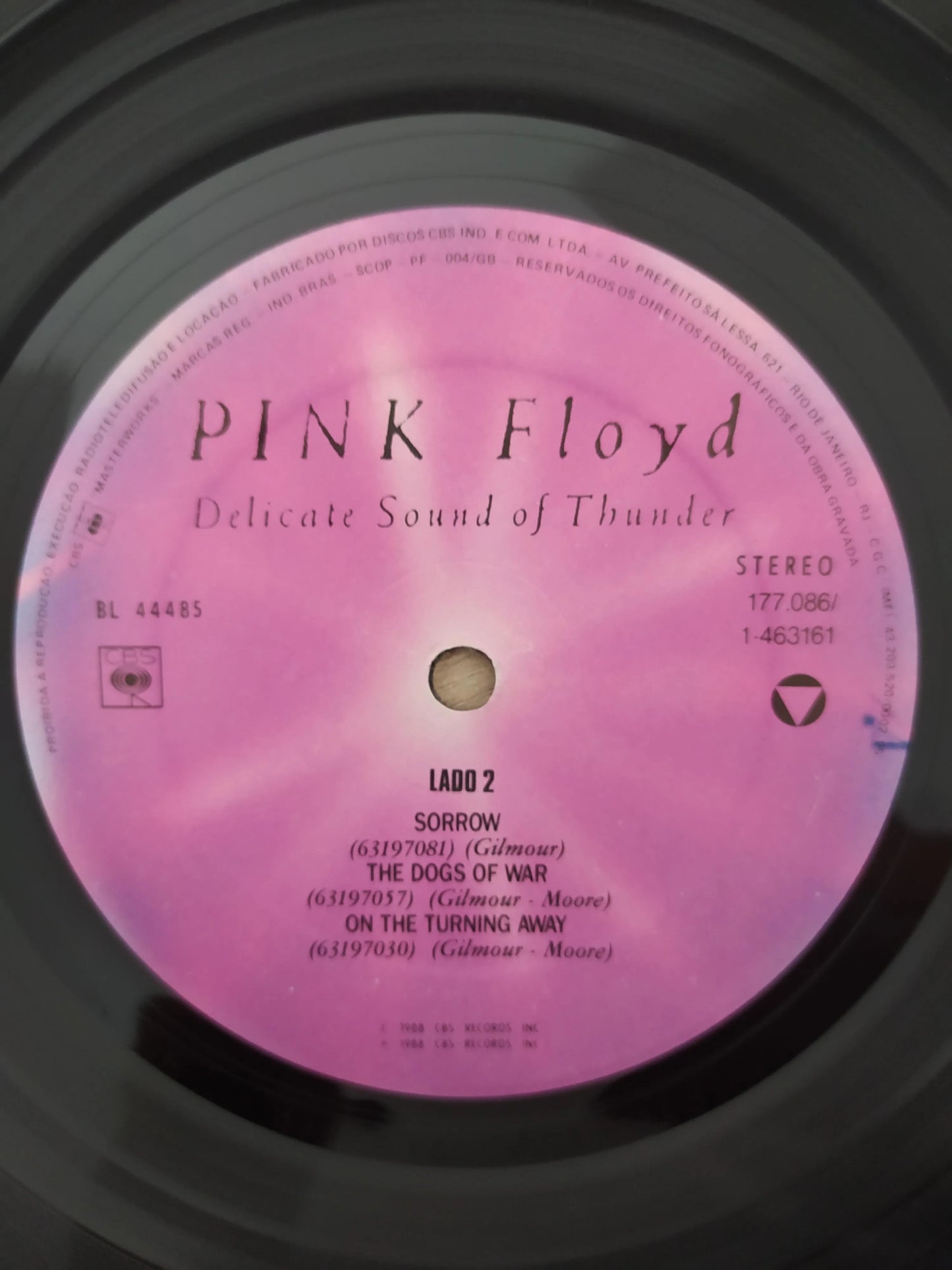 Lp Vinil Pink Floyd Delicate Sound Thunder Duplo C Encartes