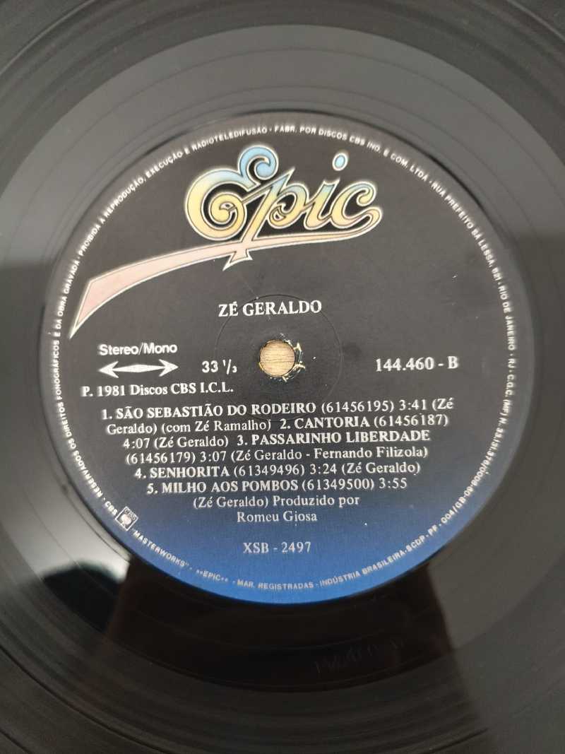 Lp Vinil Zé Geraldo zZé Geraldo