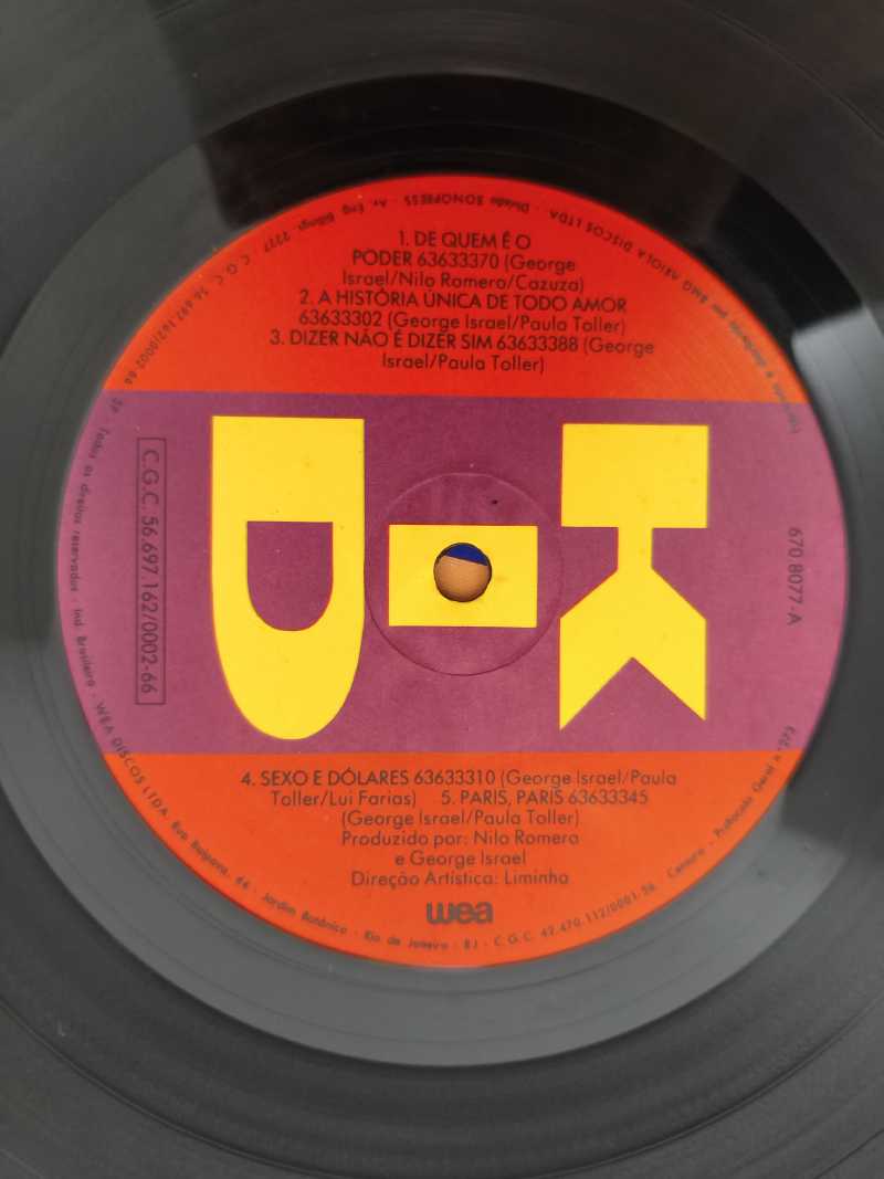 Lp Vinil Kid Abelha Kid Com Encarte