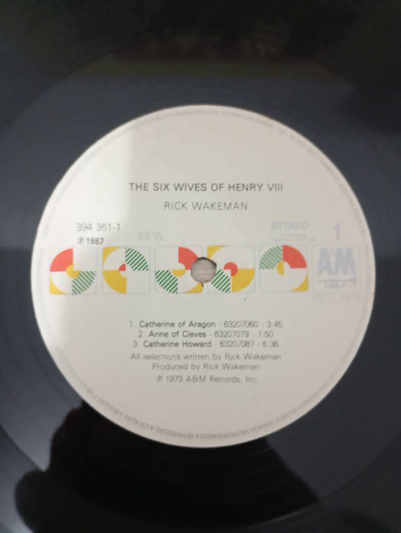 Lp Vinil Rick Wakeman The Six Wives Of Henry VIII