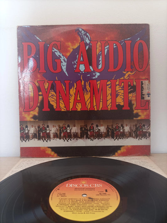 Lp Vinil Big Audio Dynamite Megatop Phoenix Com Encarte