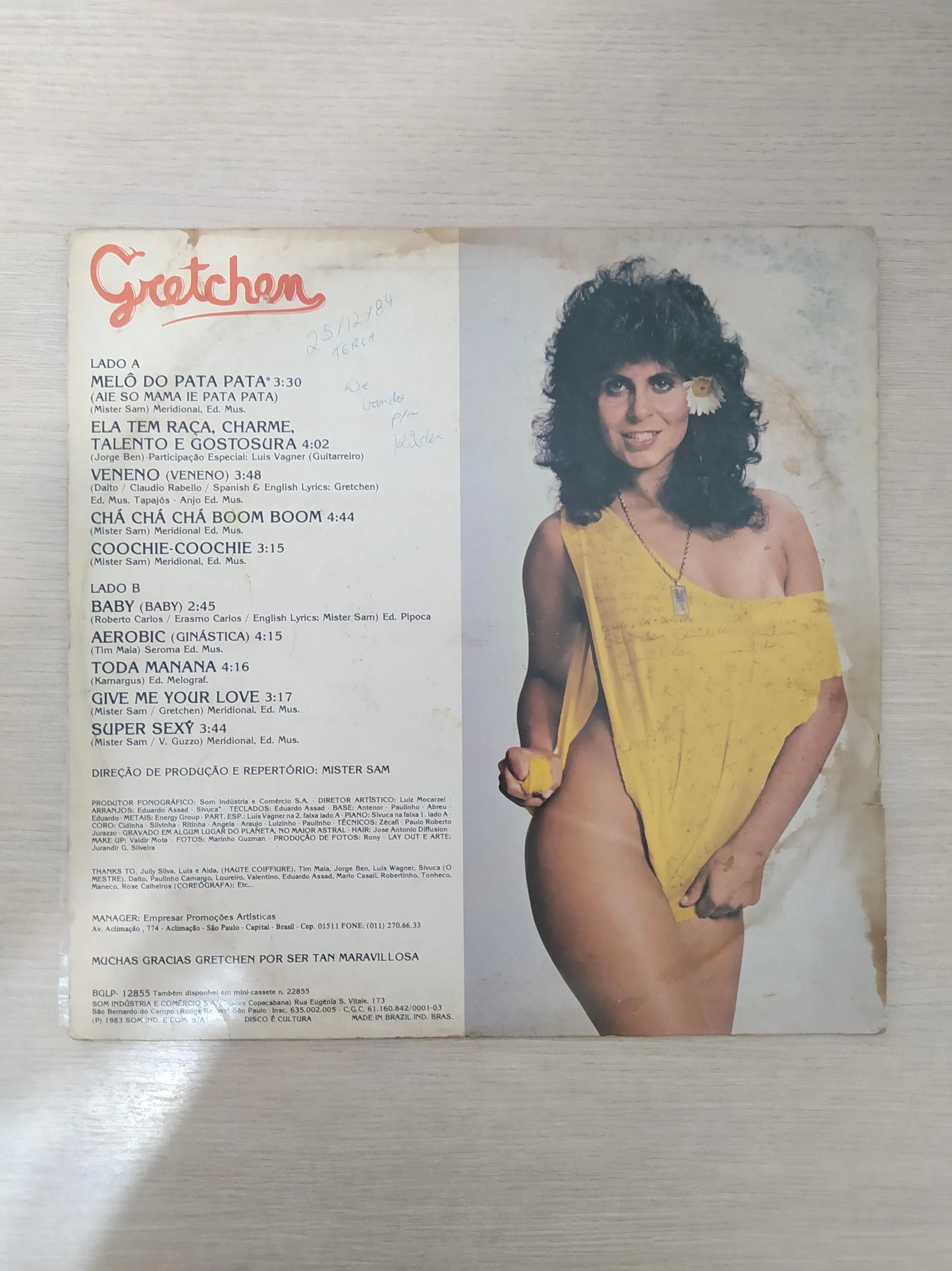Lp Vinil Gretchen 1983