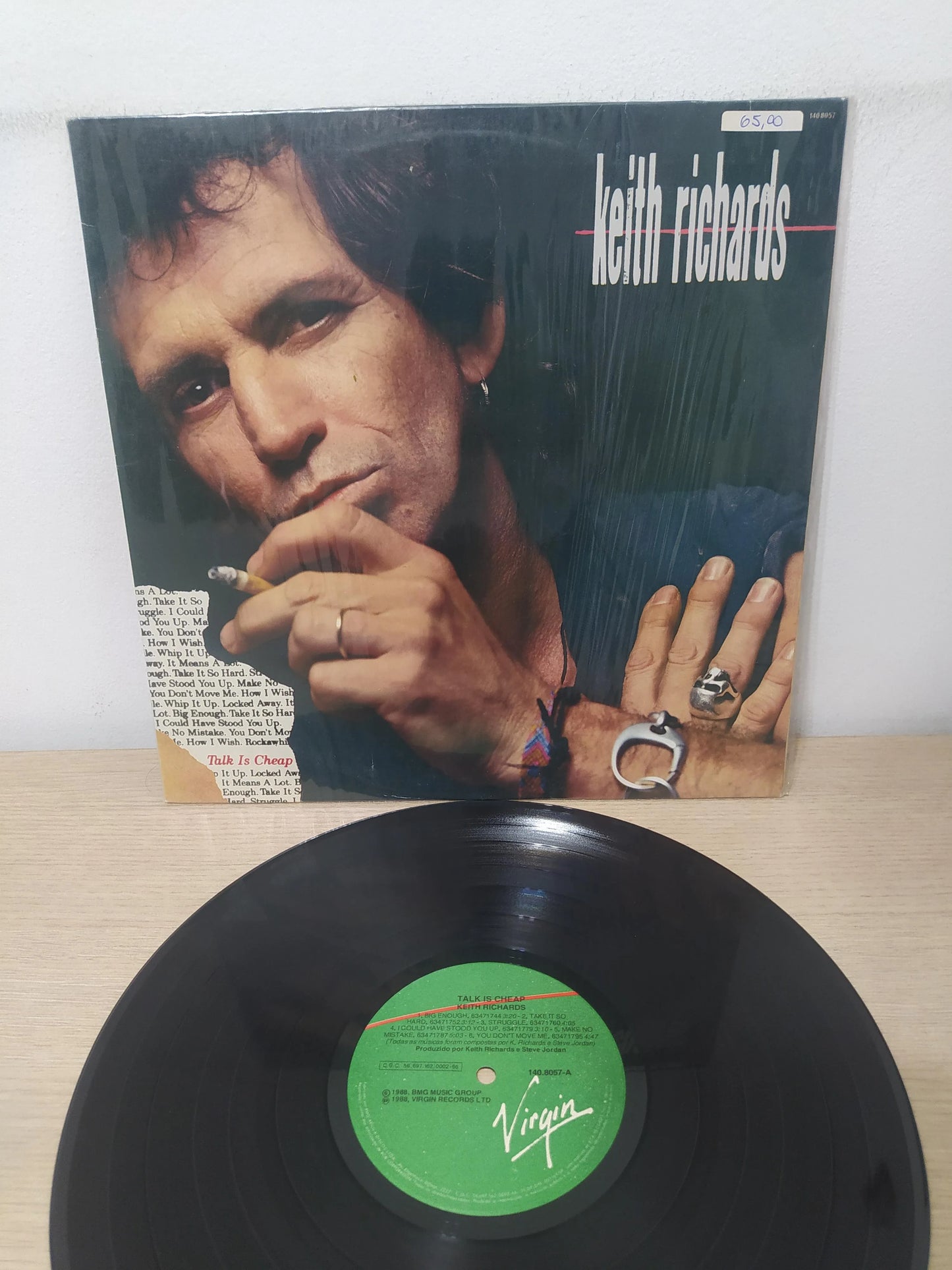 Lp Vinil Keith Richards Talk Is Cheap