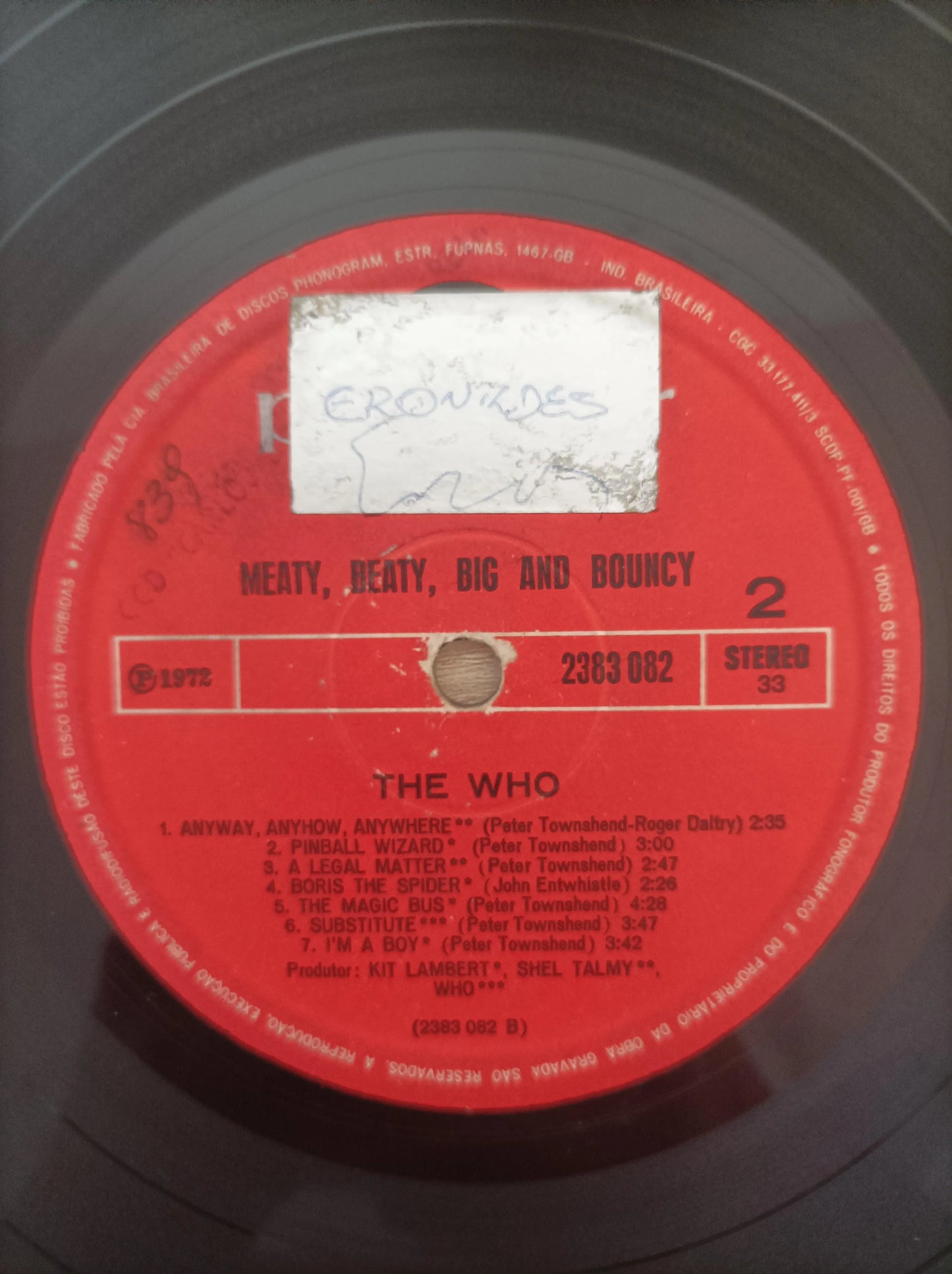 Lp Vinil The Who Meaty, Beaty, Big & Bouncy