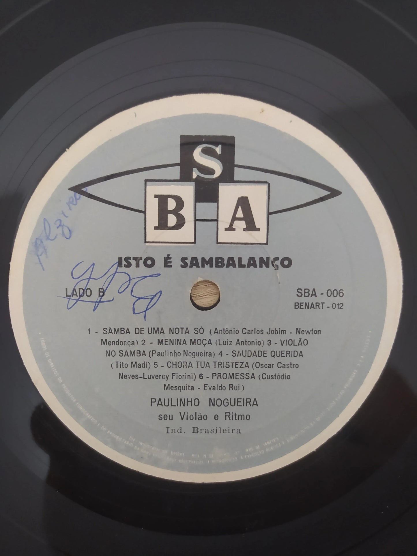 Lp Vinil Paulinho Nogueira Isto É Sambalanço