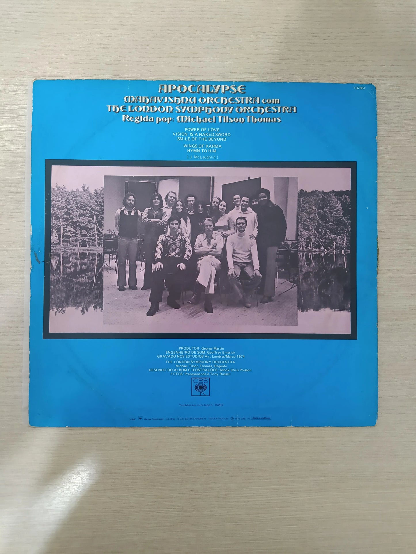 Lp Vinil Mahavishnu Orchestra Apocalypse