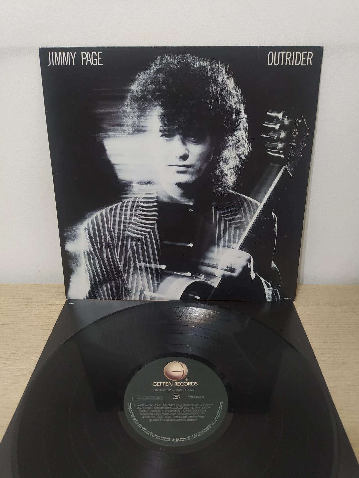 Lp Vinil Jimmy Page Outrider Com Encarte