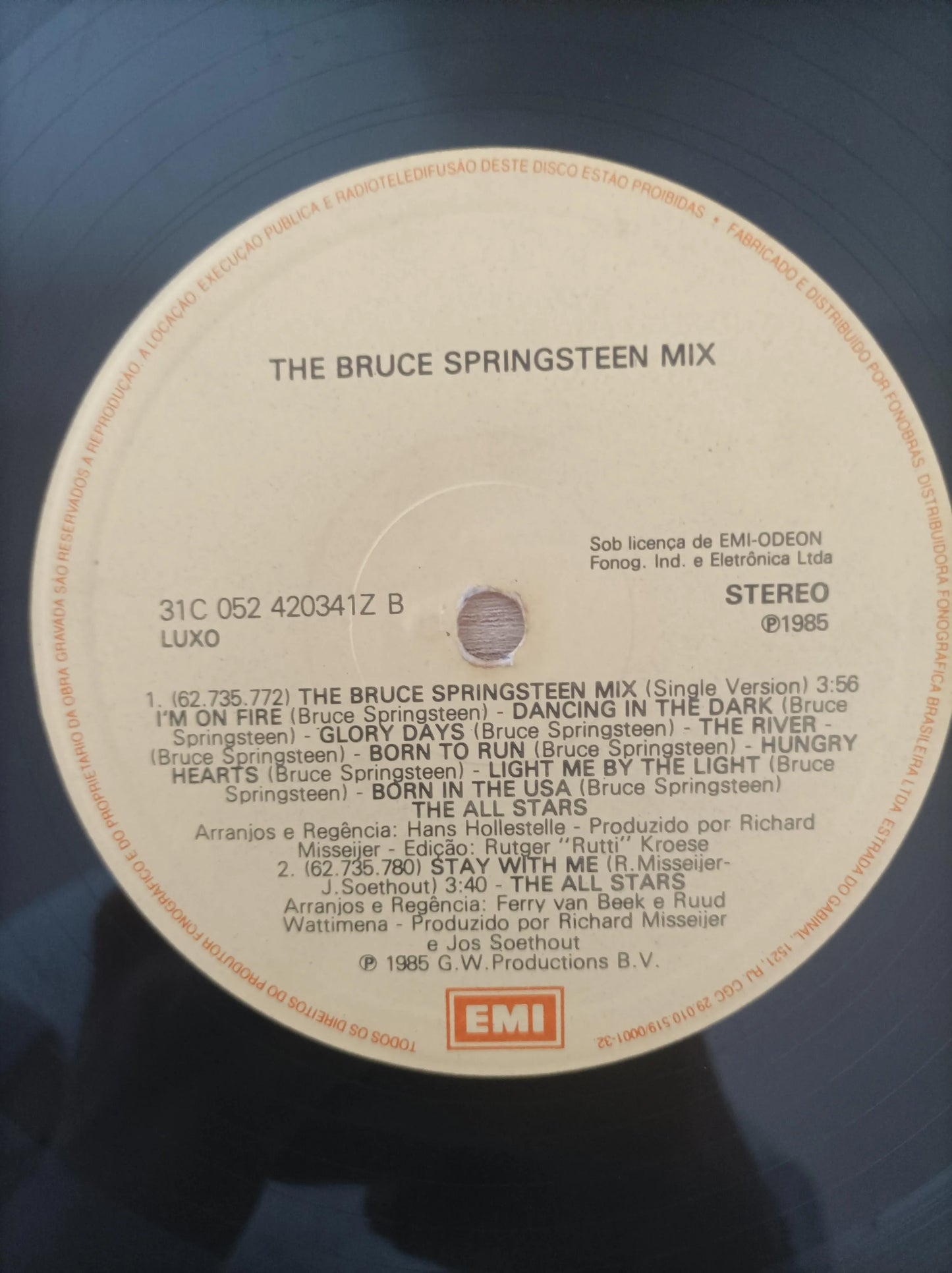 Lp Vinil Bruce Springsteen Mix The All Stars