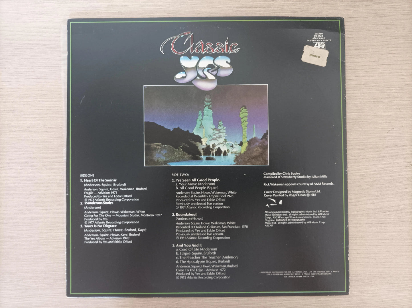 Lp Vinil Yes Classic