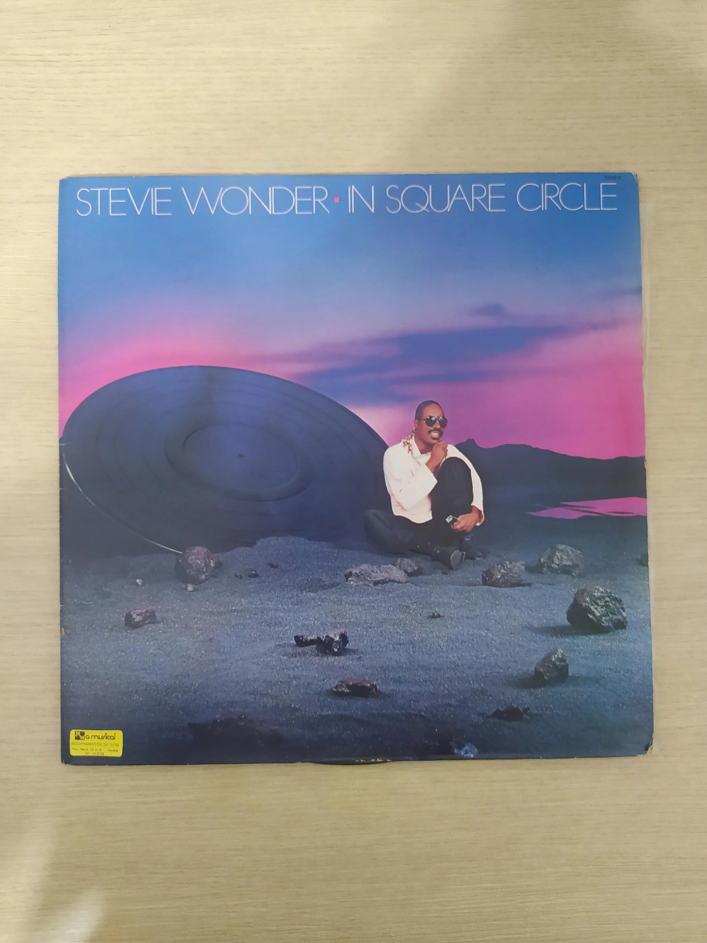 Lp Vinil Stevie Wonder In Square Circle Com Encarte