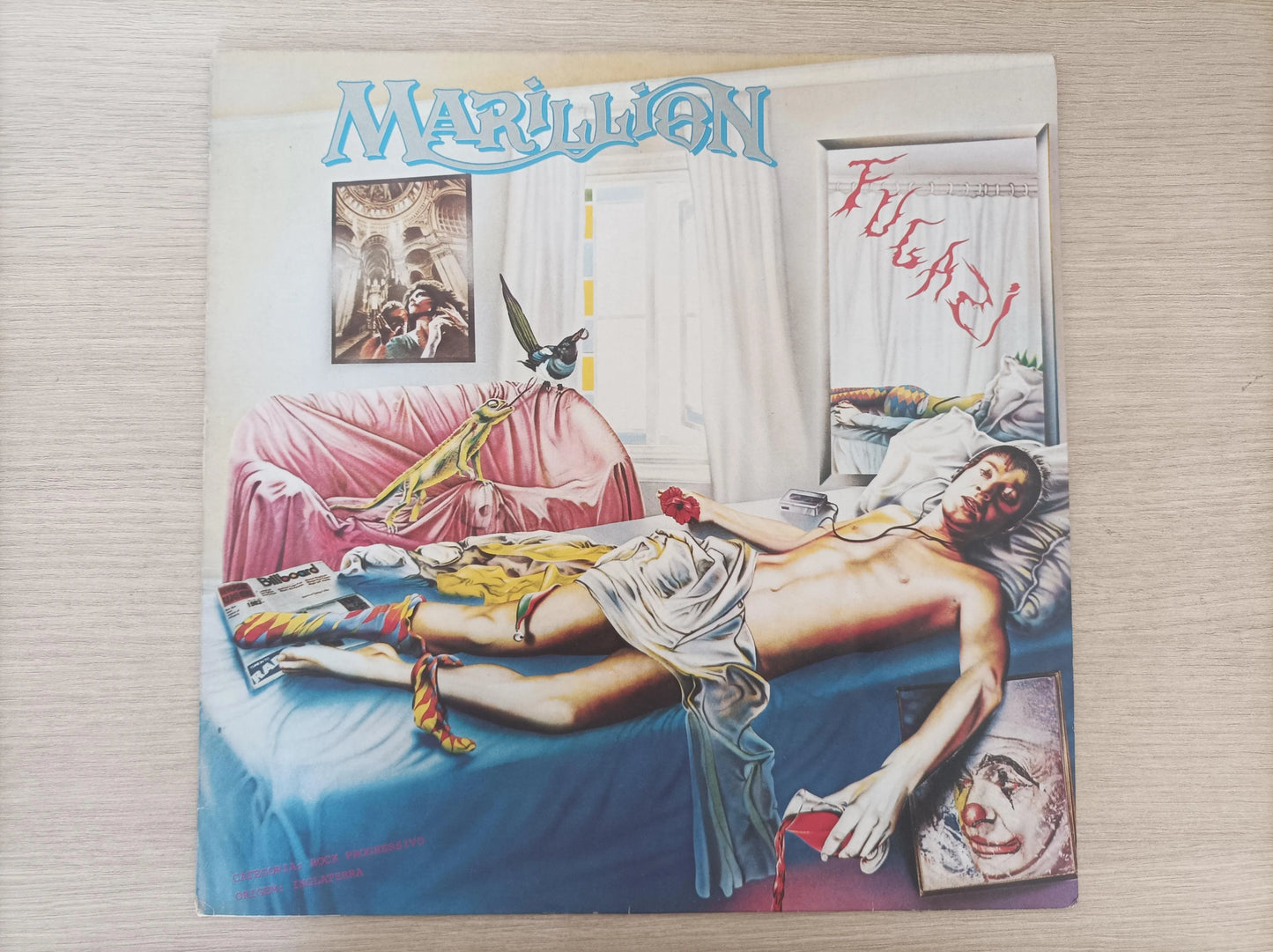 Lp Vinil Marillion Fugazi Com Encarte