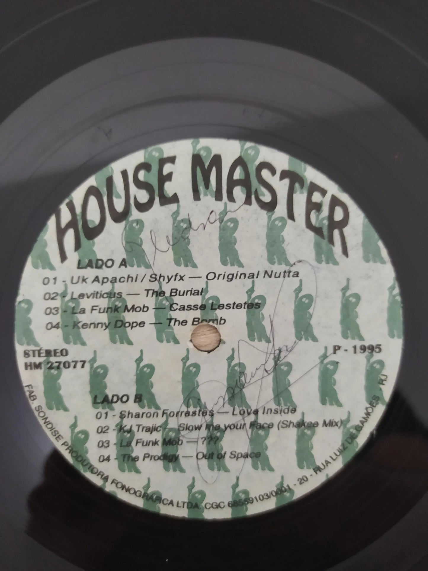 Lp Vinil House Master 1995