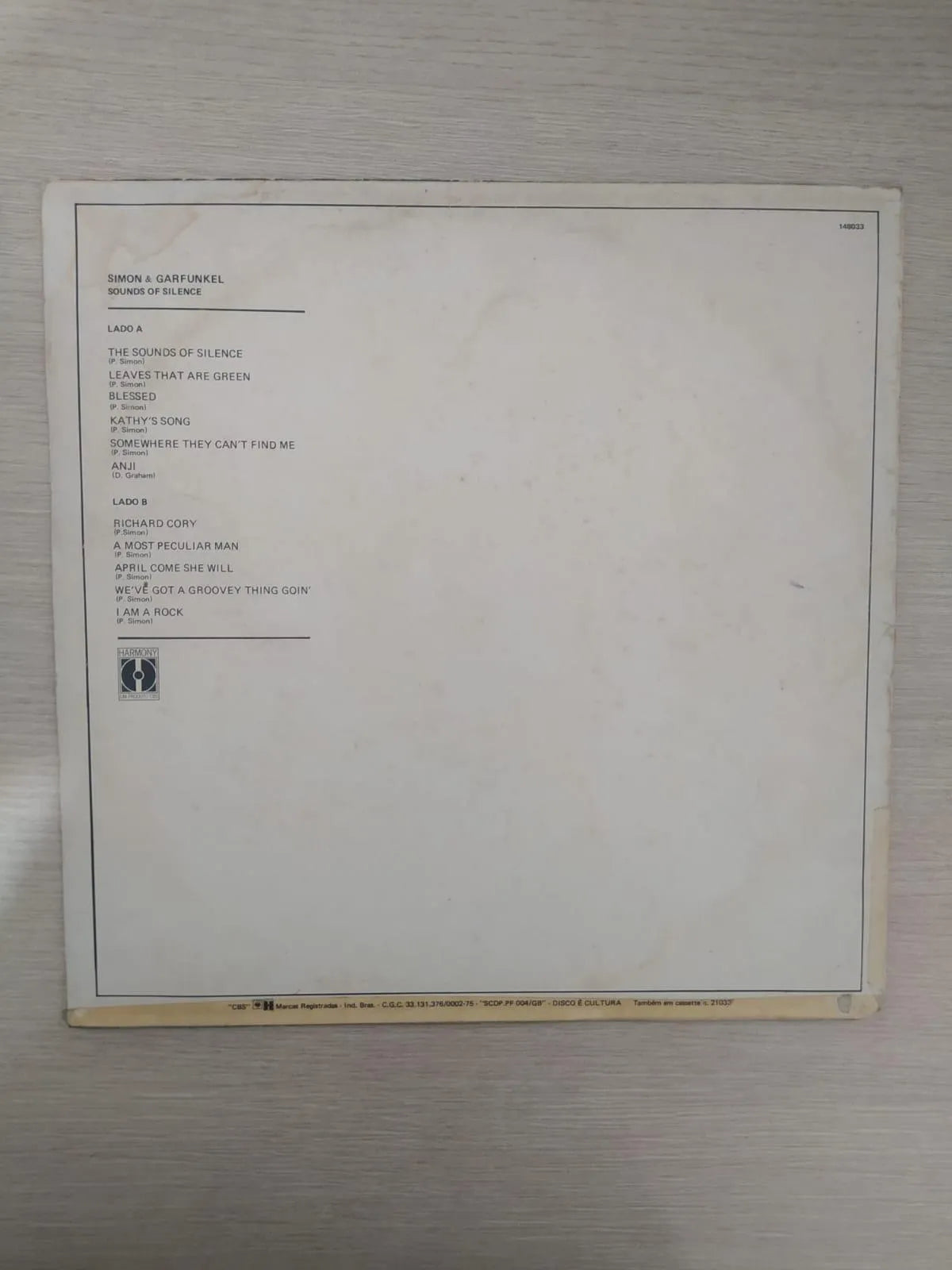 Lp Vinil Simon & Garfunkel Sounds Of Silence