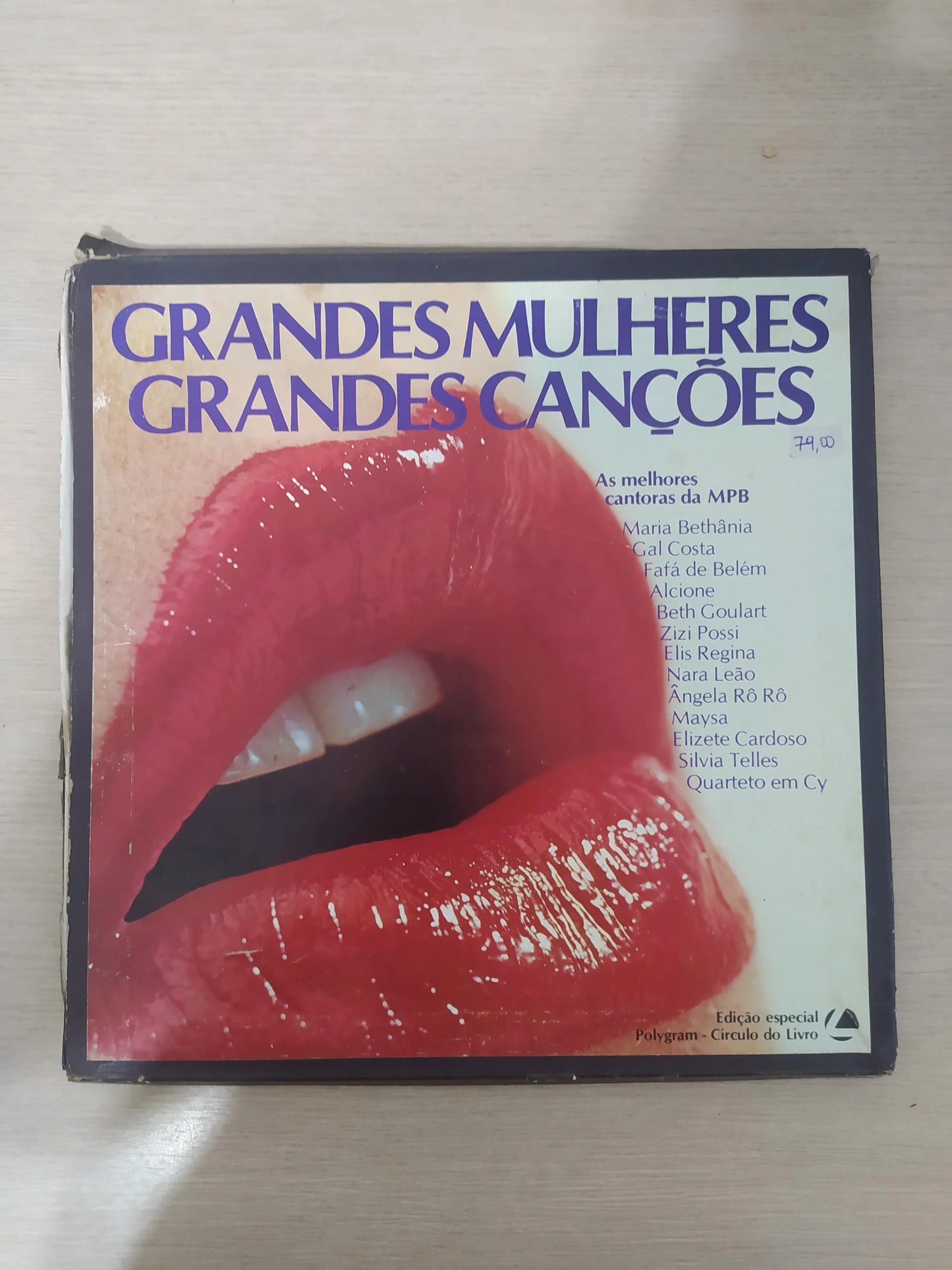 Lp Vinil Box Grandes Mulheres, Grandes Canções Com Encarte